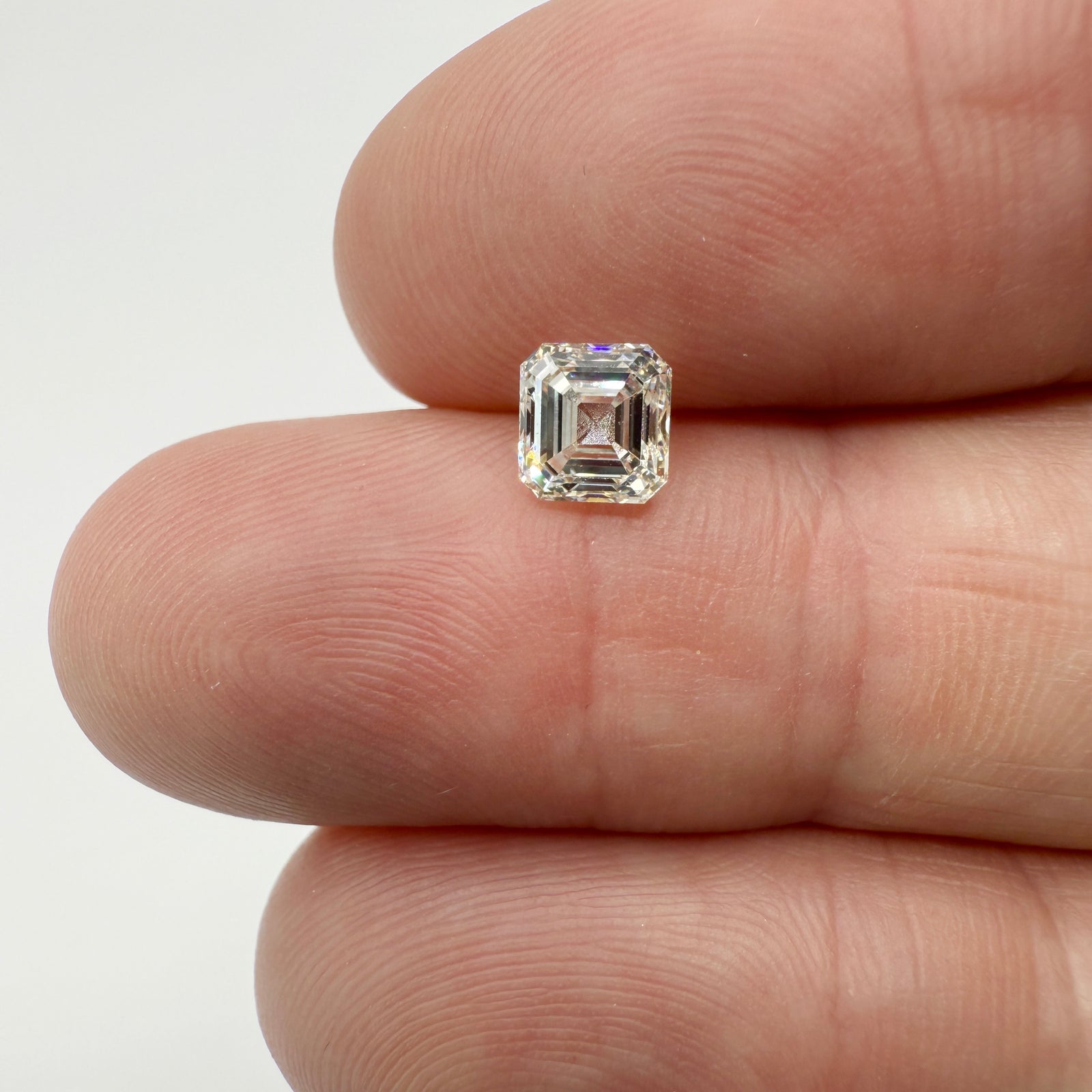 1.10ct | L/VVS2 Asscher Shape Step Cut Diamond (GIA) - Modern Rustic Diamond