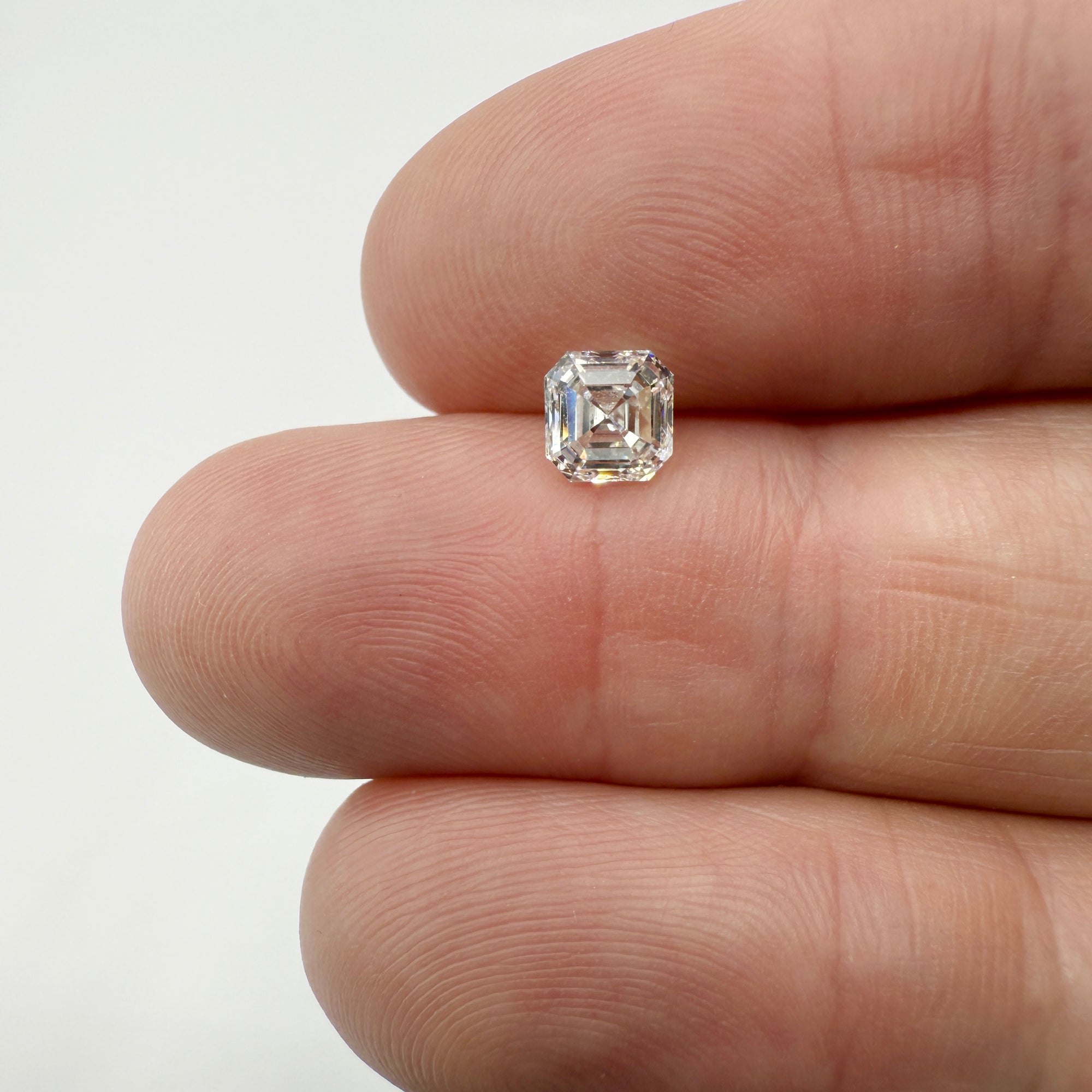 1.00ct | I/VVS2 Asscher Shape Step Cut Diamond (GIA) - Modern Rustic Diamond