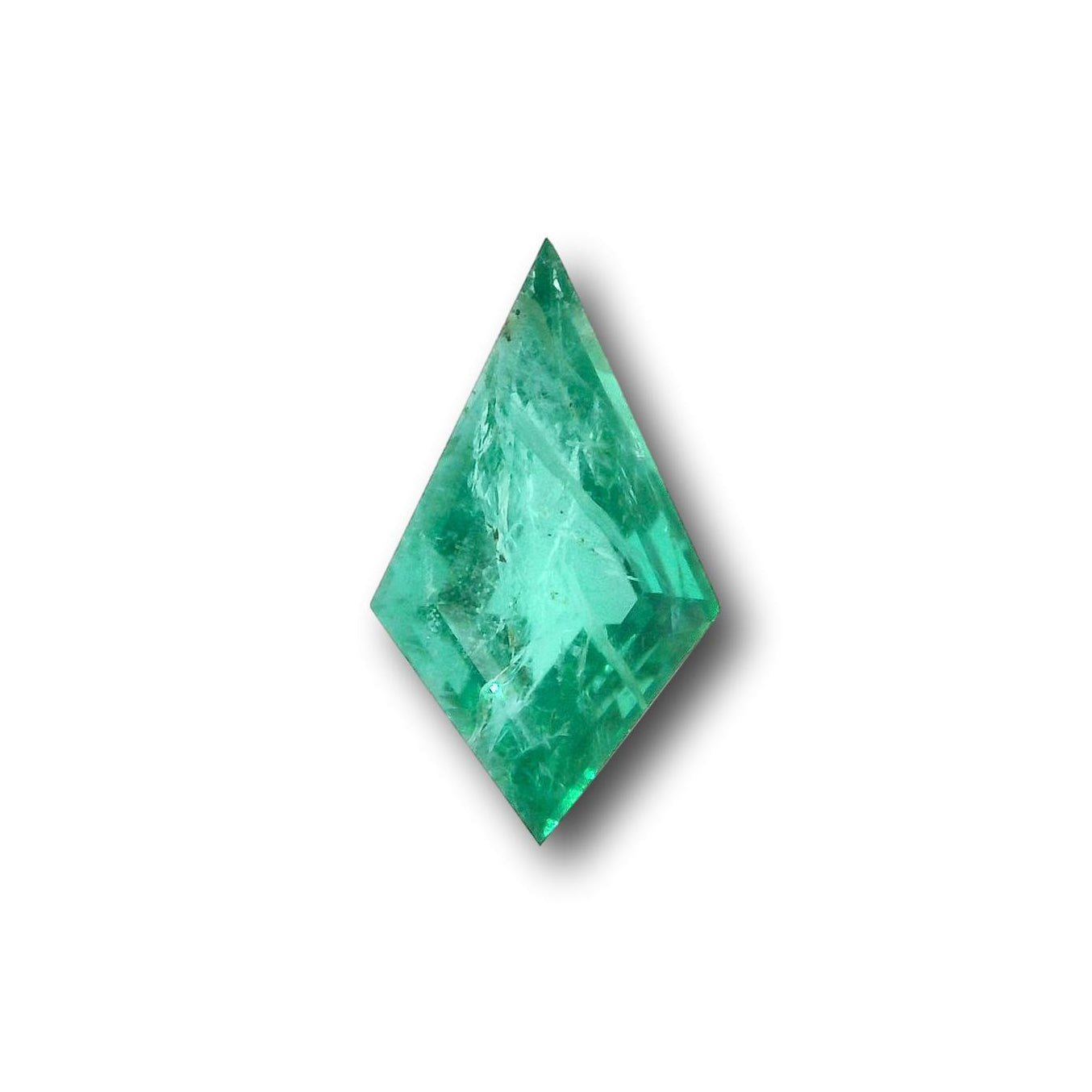 1.80ct | Green/ Kite Shape Step Cut Diamond - Modern Rustic Diamond