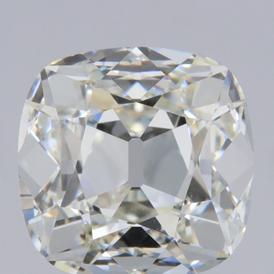 1.55ct | J/VS1 Cushion Shape Old Mine Cut Diamond (GIA) - Modern Rustic Diamond