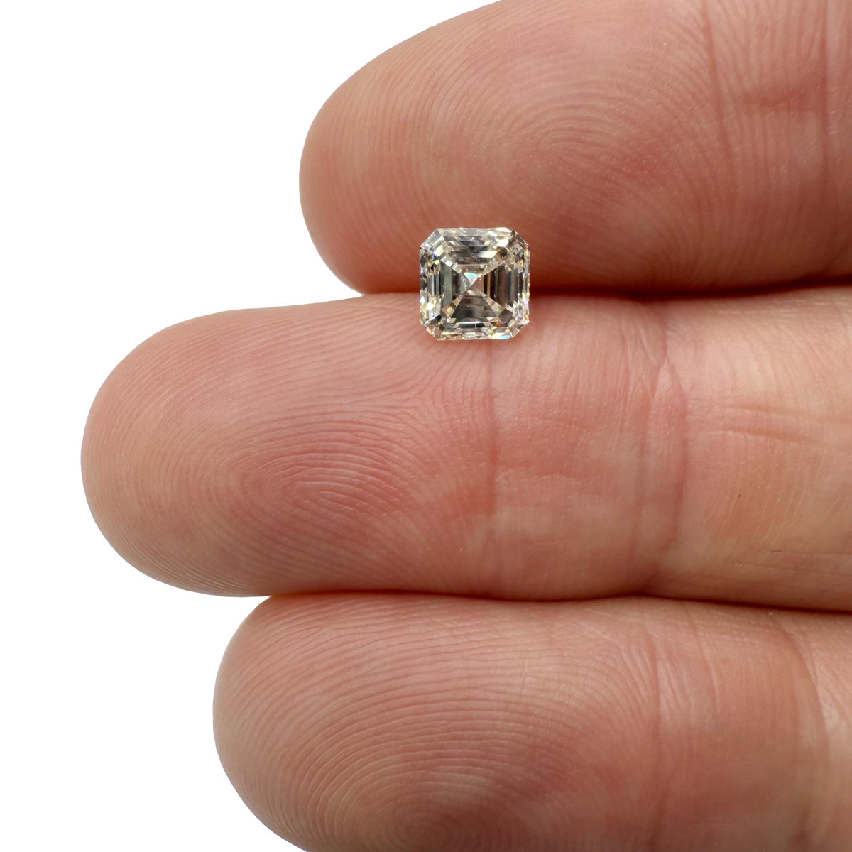 1.10ct | L/VVS2 Asscher Shape Step Cut Diamond (GIA) - Modern Rustic Diamond