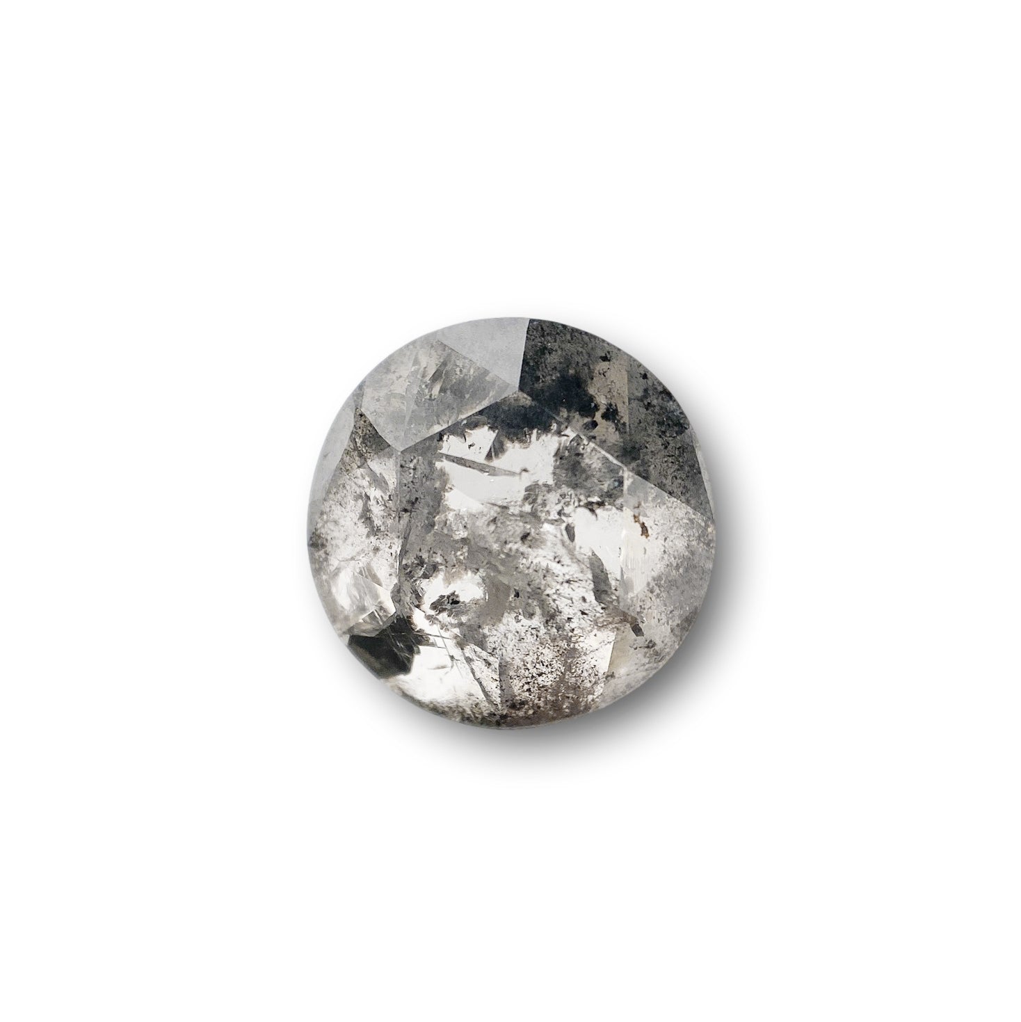 2.33ct | Rustic Round Shape Rose Cut Diamond - Modern Rustic Diamond