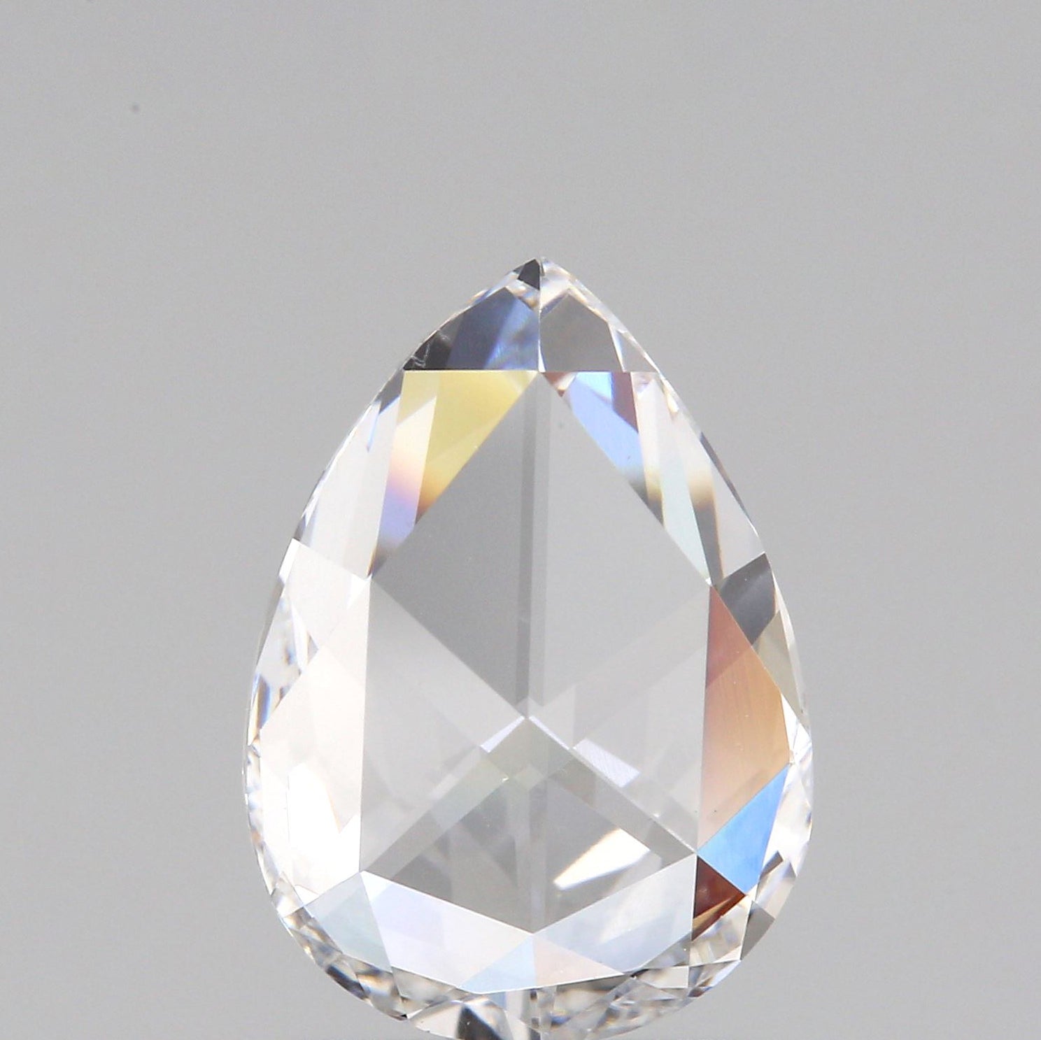 1.06ct | D/VS1 Pear Shape Rose Cut Diamond (GIA) - Modern Rustic Diamond