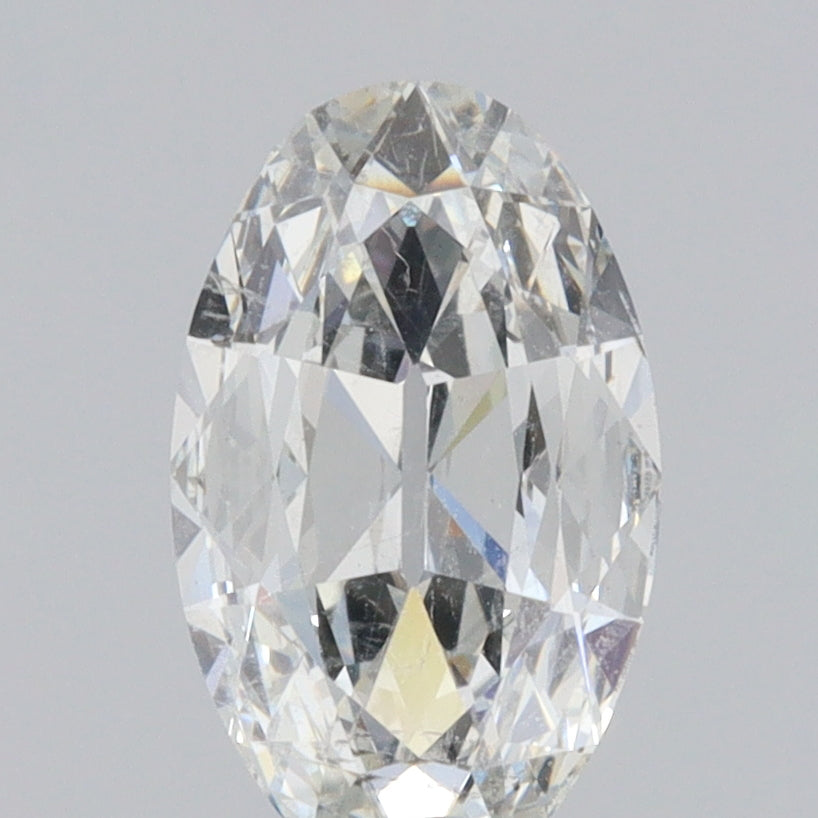 1.13ct | H/SI2 Oval Shape Old Mine Cut Diamond (IGI) - Modern Rustic Diamond