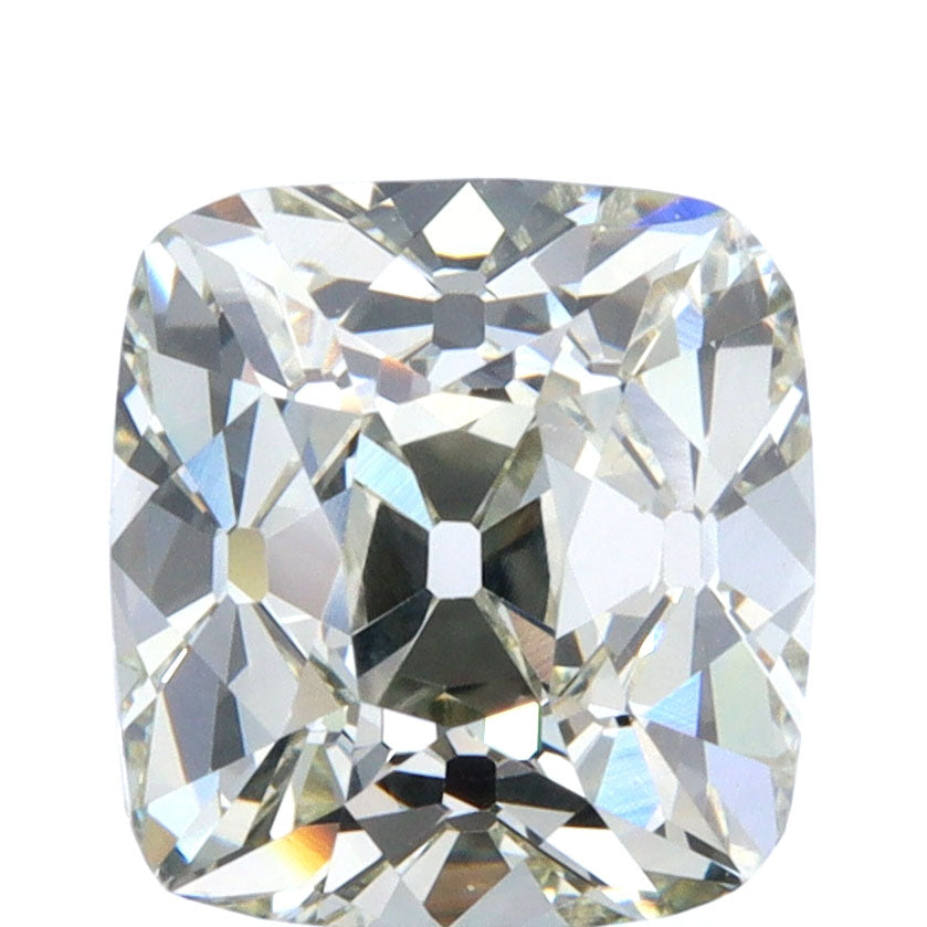 1.33ct | N/SI1 Cushion Shape Old Mine Cut Diamond (GIA) - Modern Rustic Diamond