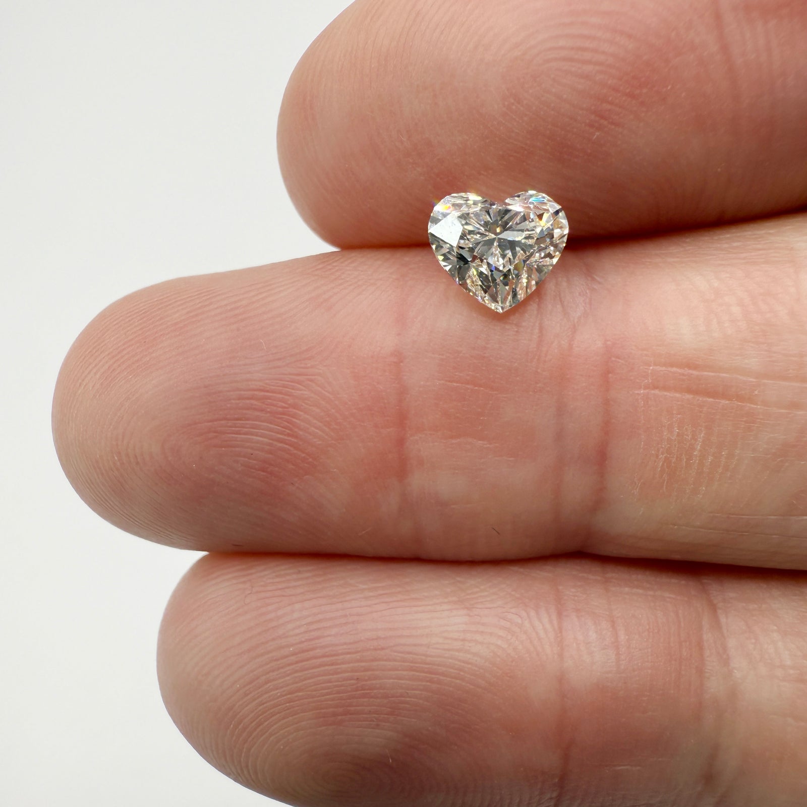 1.20ct | I/SI2 Heart Shape Brilliant Cut Diamond (GIA) - Modern Rustic Diamond