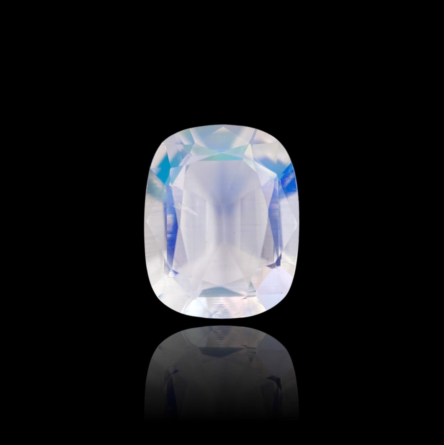 2.63ct |  Cushion Shape  Moonstone - Modern Rustic Diamond