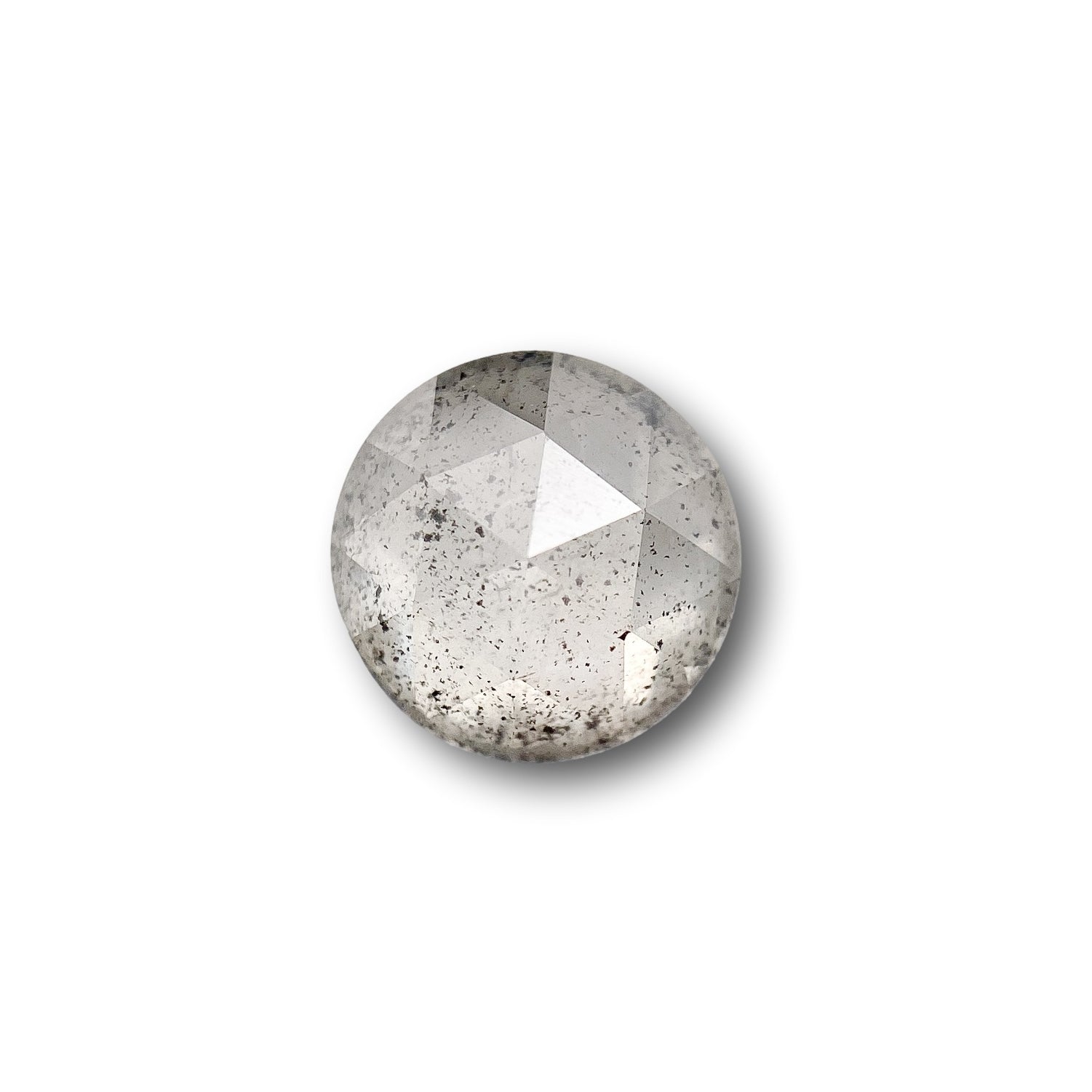 1.54ct | Rustic Round Shape Rose Cut Diamond - Modern Rustic Diamond