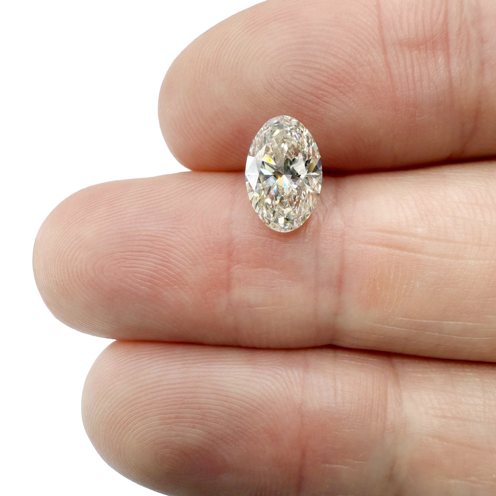 1.01ct | J/VS1 Oval Shape Brilliant Cut Diamond (GIA) - Modern Rustic Diamond