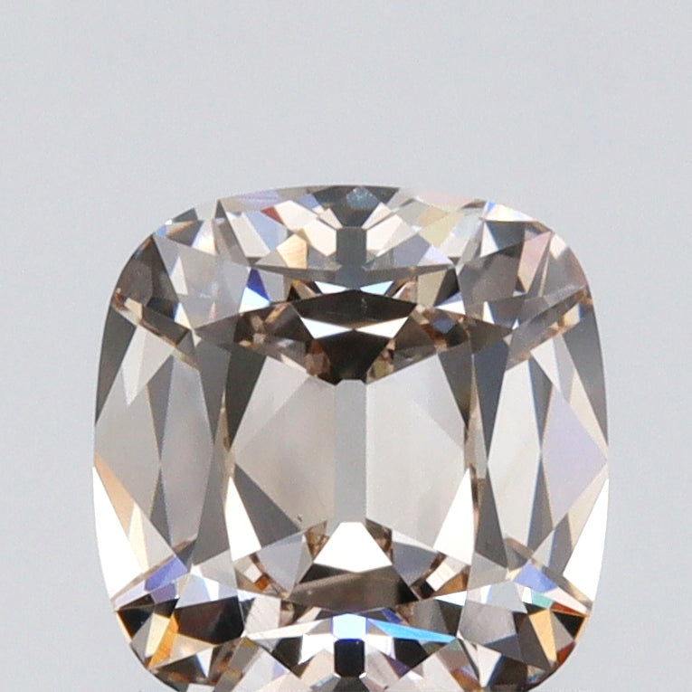 1.11ct | S-T/VS2 Cushion Shape Old Mine Cut Diamond (GIA) - Modern Rustic Diamond