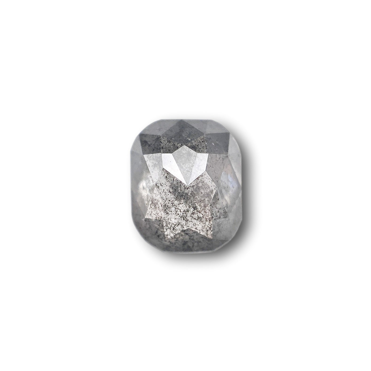 1.06ct | Rustic Cushion Shape Rose Cut Diamond - Modern Rustic Diamond
