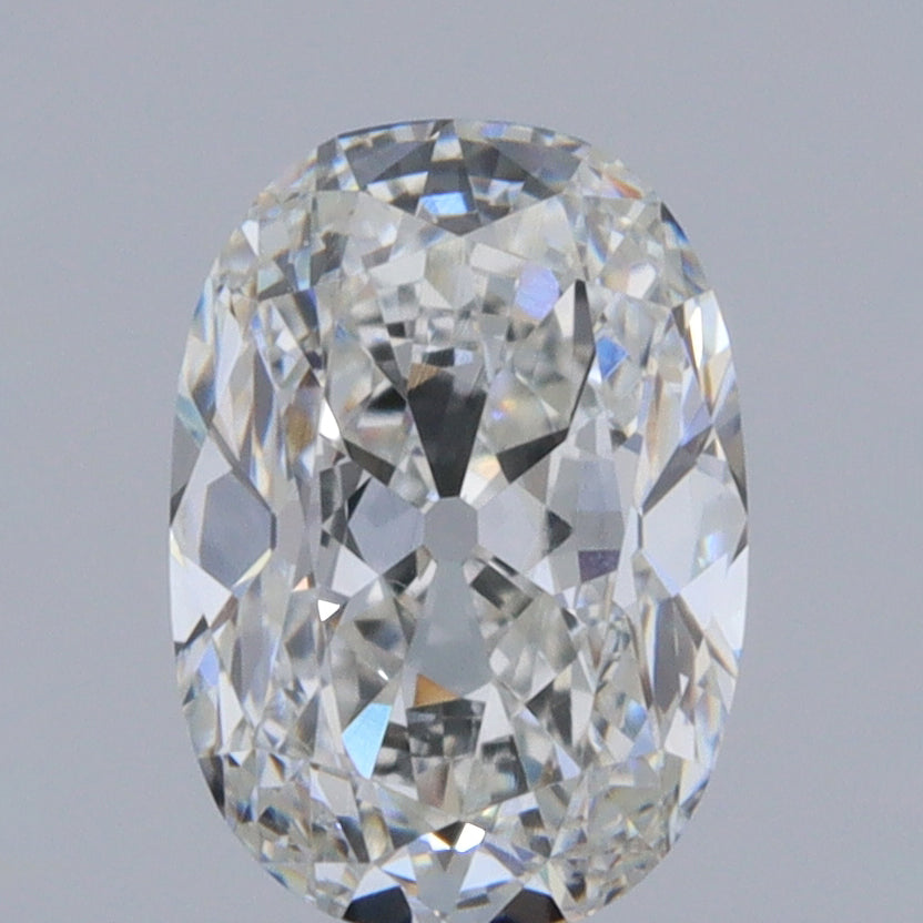 0.41ct | E-F/VVS Oval Shape Old Mine Cut Diamond - Modern Rustic Diamond