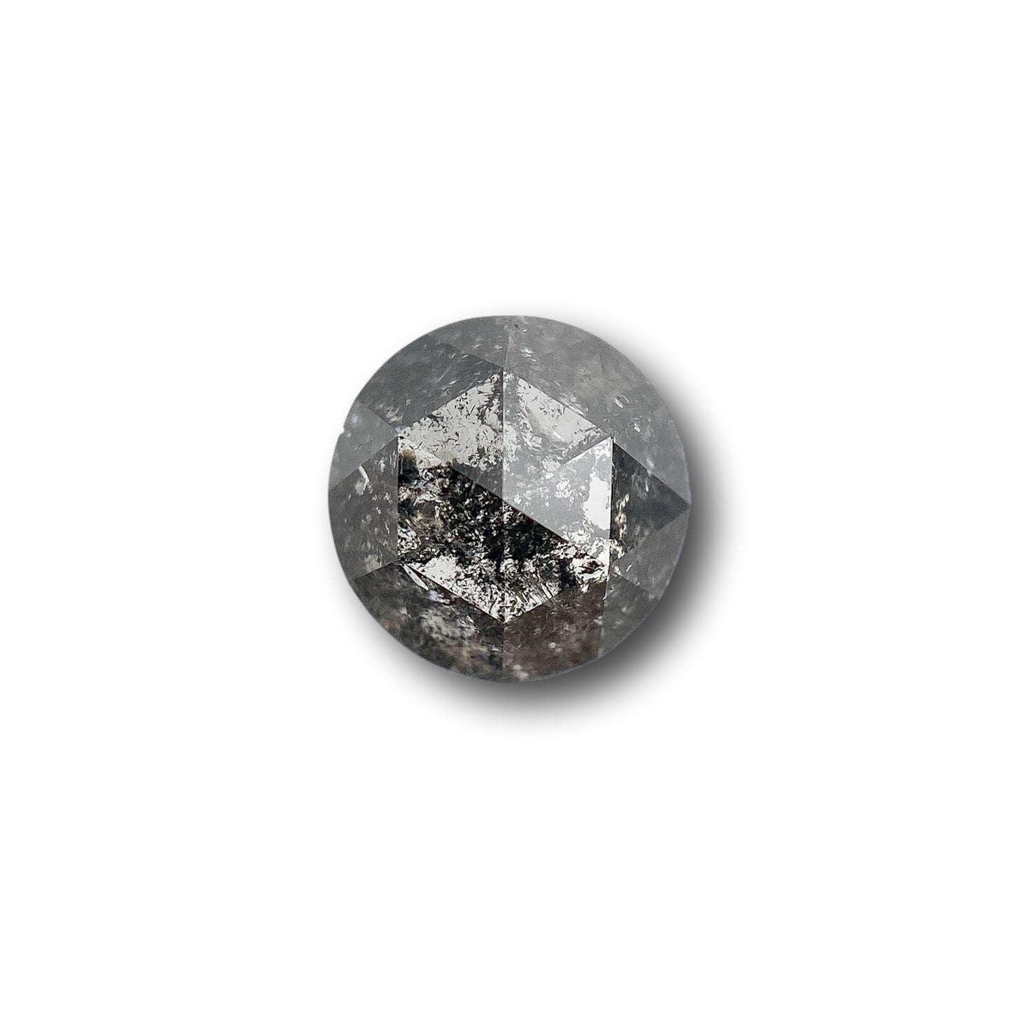 0.72ct | Rustic Round Shape Rose Cut Diamond - Modern Rustic Diamond