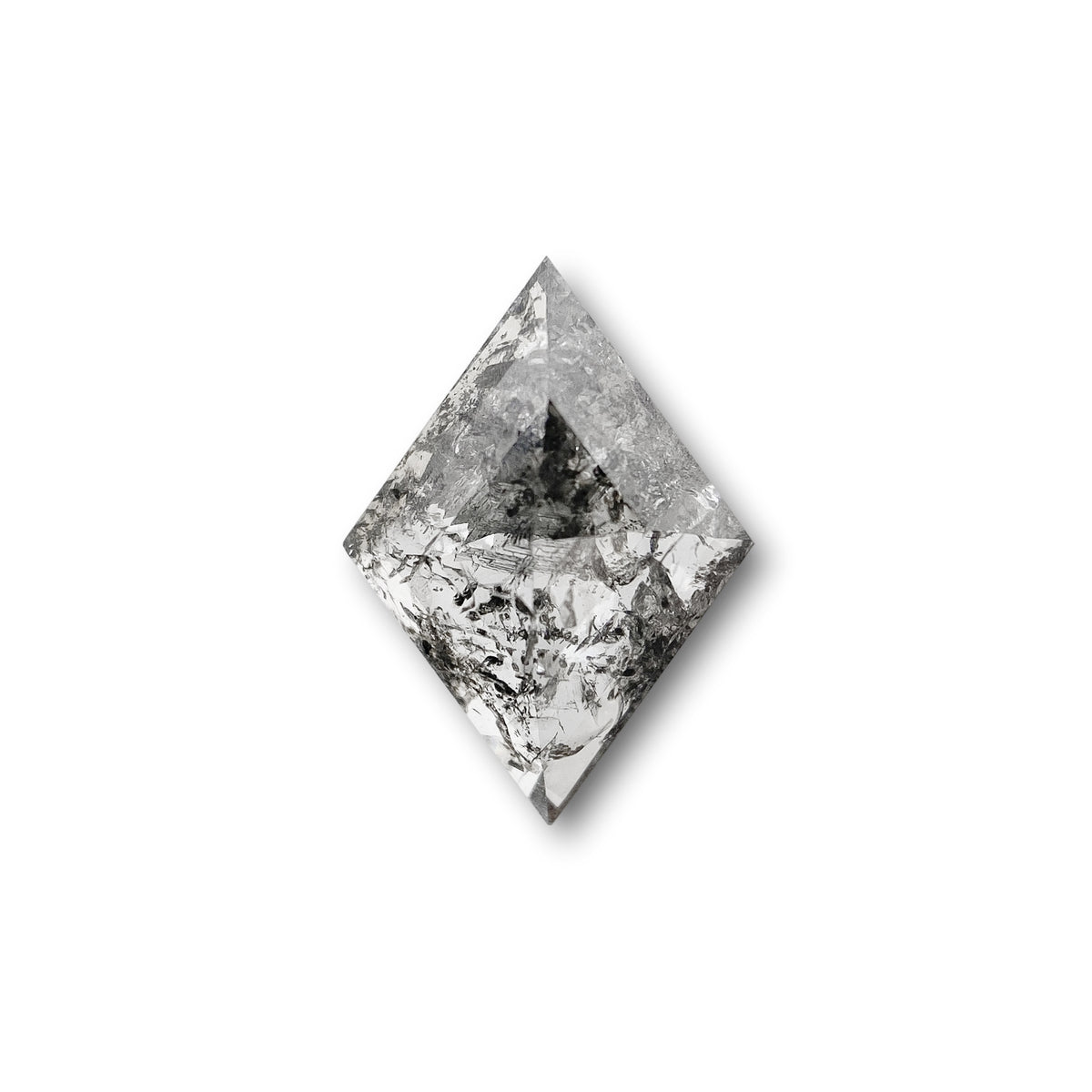 0.71ct | Rustic Lozenge Shape Rose Cut Diamond - Modern Rustic Diamond