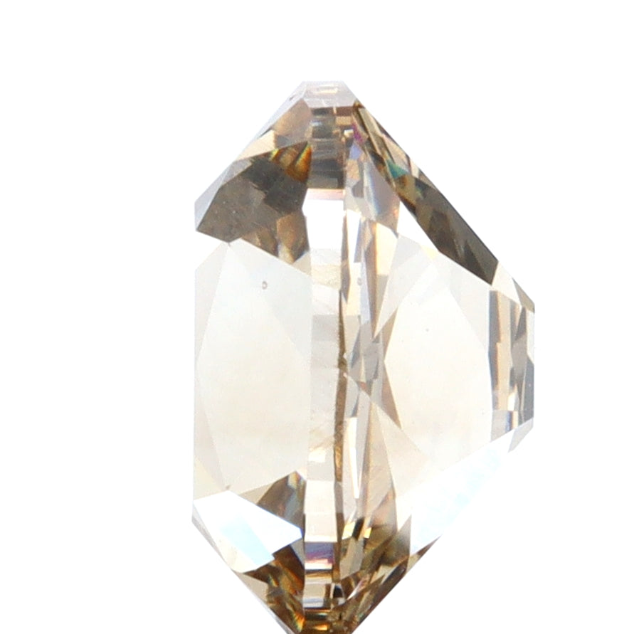 1.51ct | Champagne VVS Cushion Shape Old Mine Cut Diamond-Modern Rustic Diamond