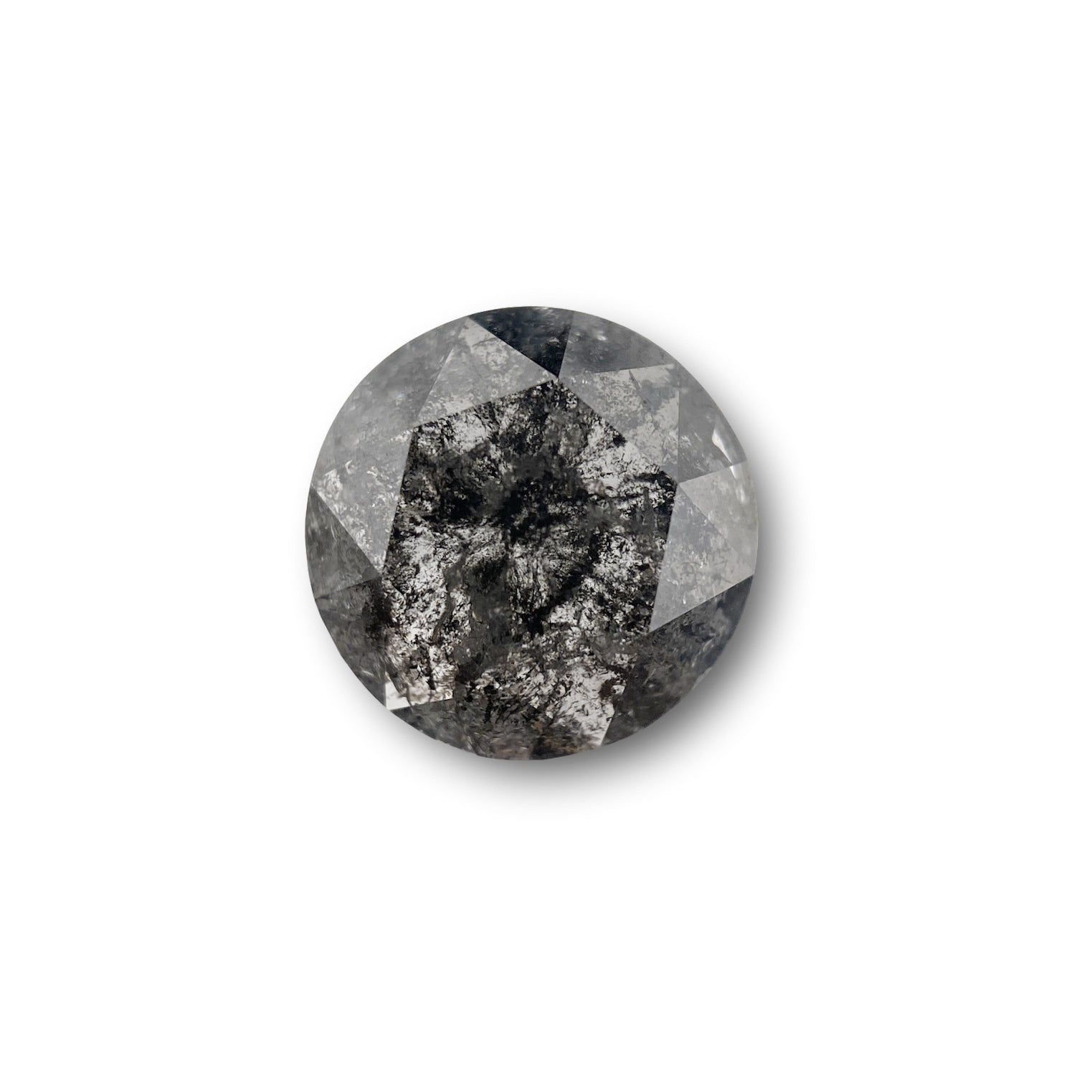 1.52ct | Rustic Round Shape Rose Cut Diamond - Modern Rustic Diamond