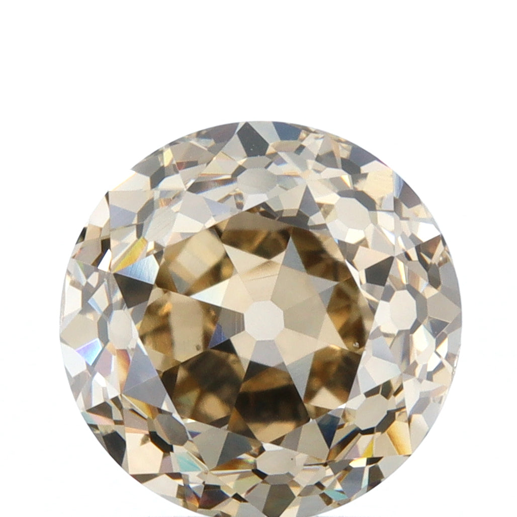 2.01ct | W-X/VS2 Round Shape Old European Cut Diamond (GIA) - Modern Rustic Diamond