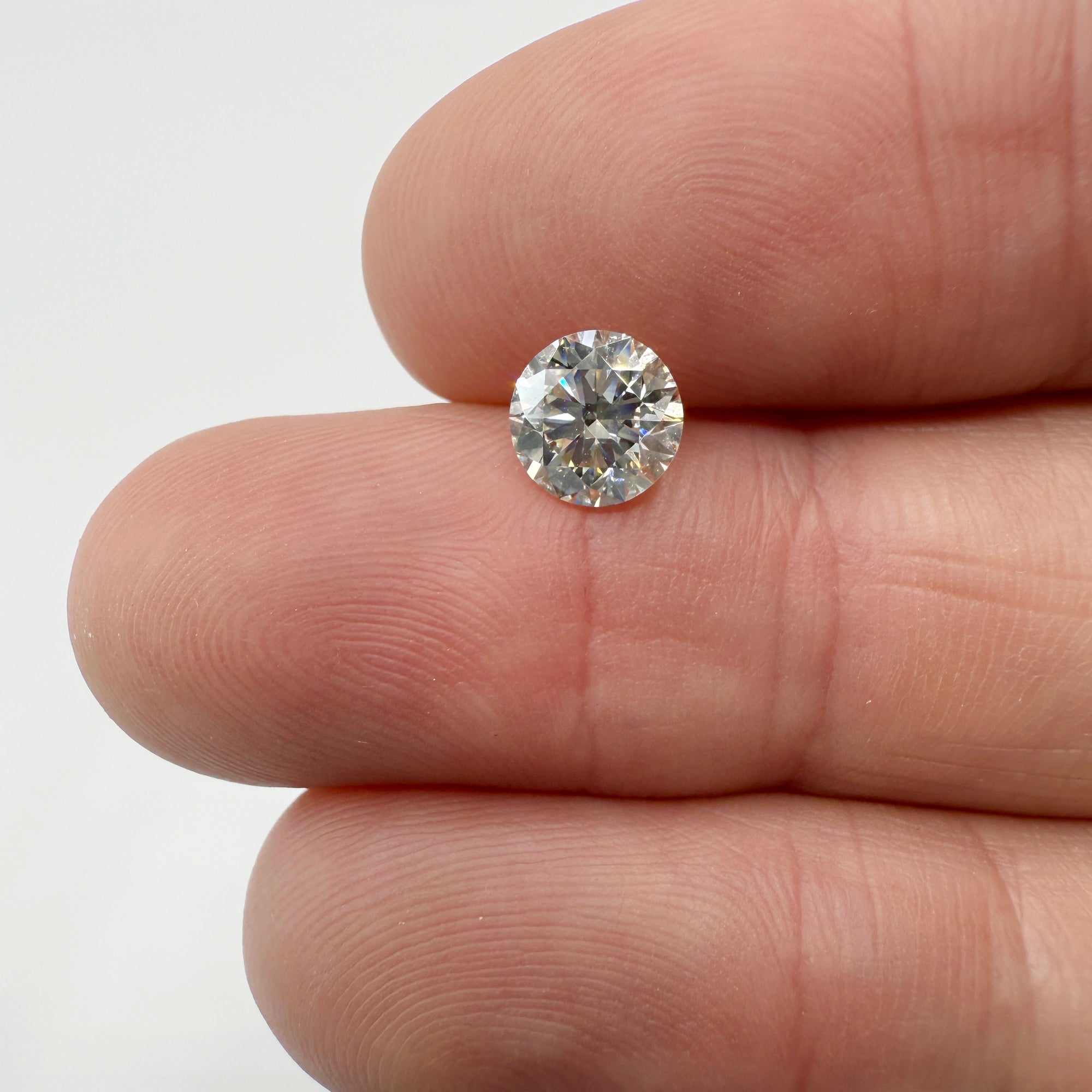 1.20ct | F/I1 Round Shape Brilliant Cut Diamond (GIA) - Modern Rustic Diamond
