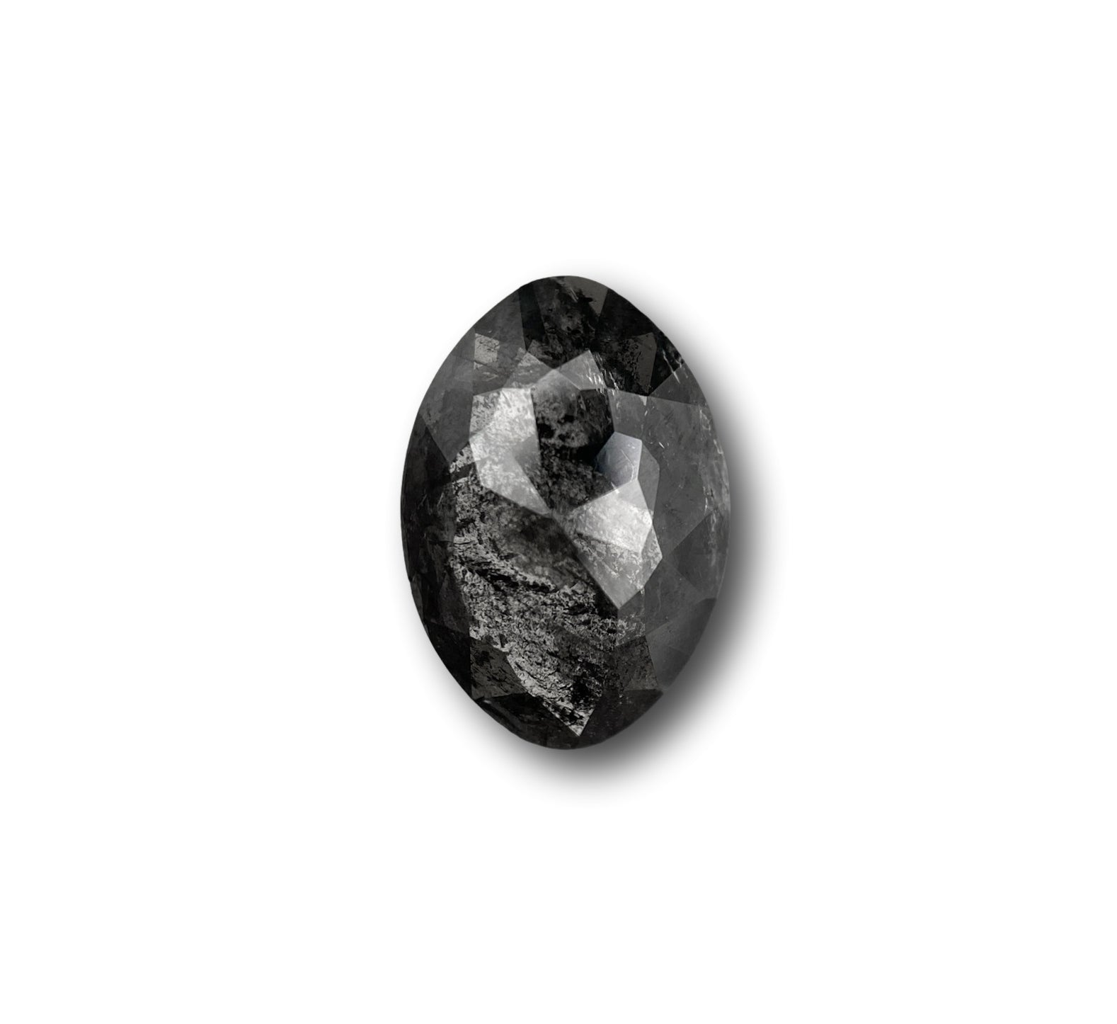 1.16ct | Rustic Oval Shape Rose Cut Diamond - Modern Rustic Diamond