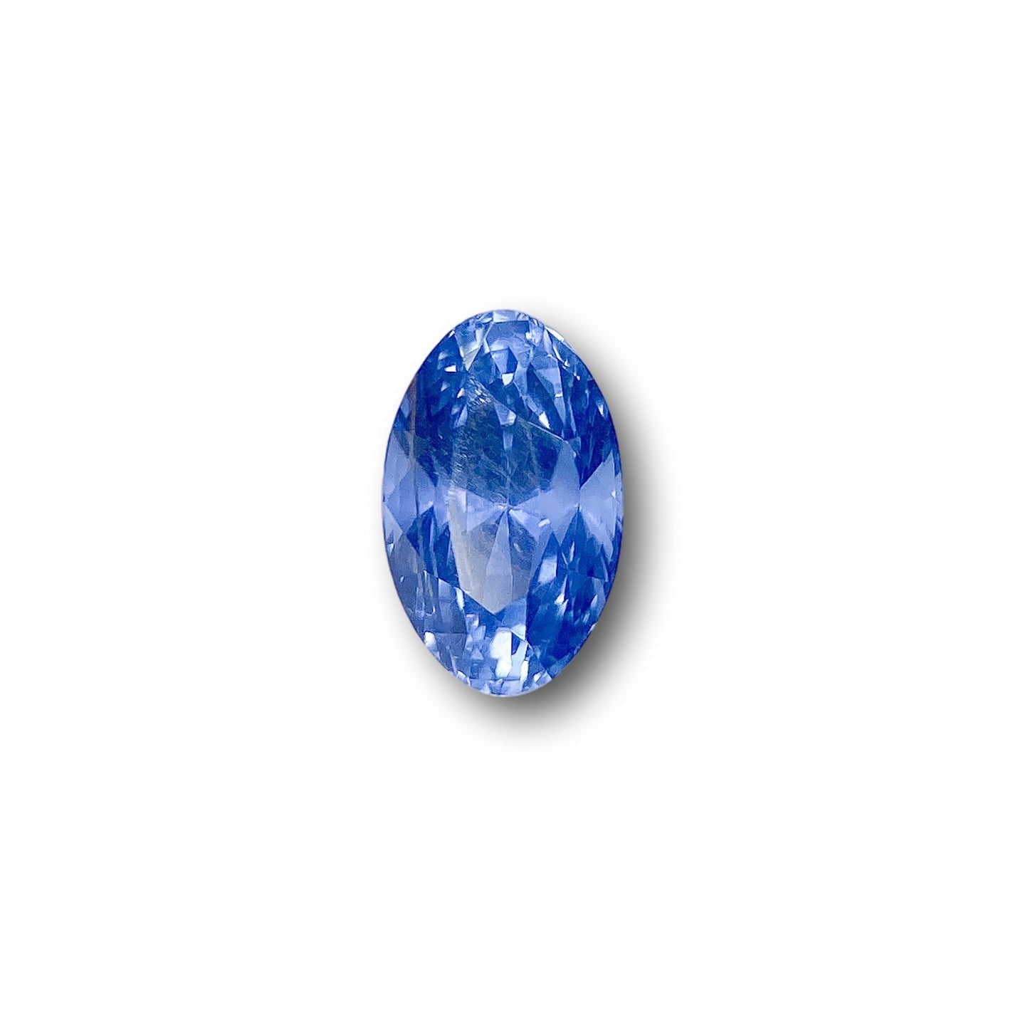 1.55ct | Brilliant Cut Oval Shape Blue Sapphire-Modern Rustic Diamond