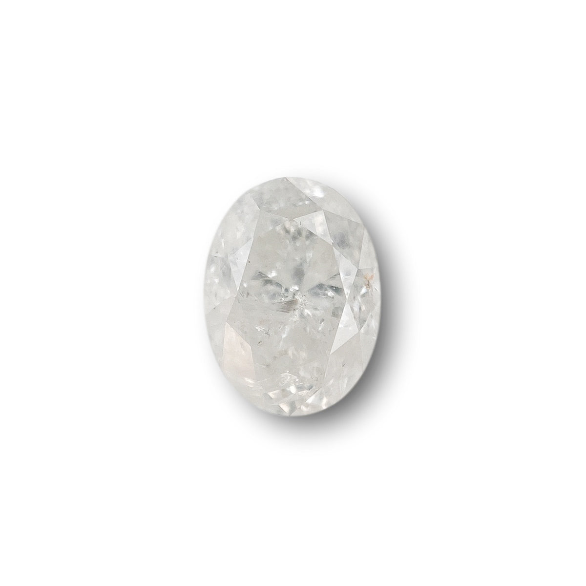 1.00ct | Rustic Oval Shape Brilliant Cut Diamond - Modern Rustic Diamond