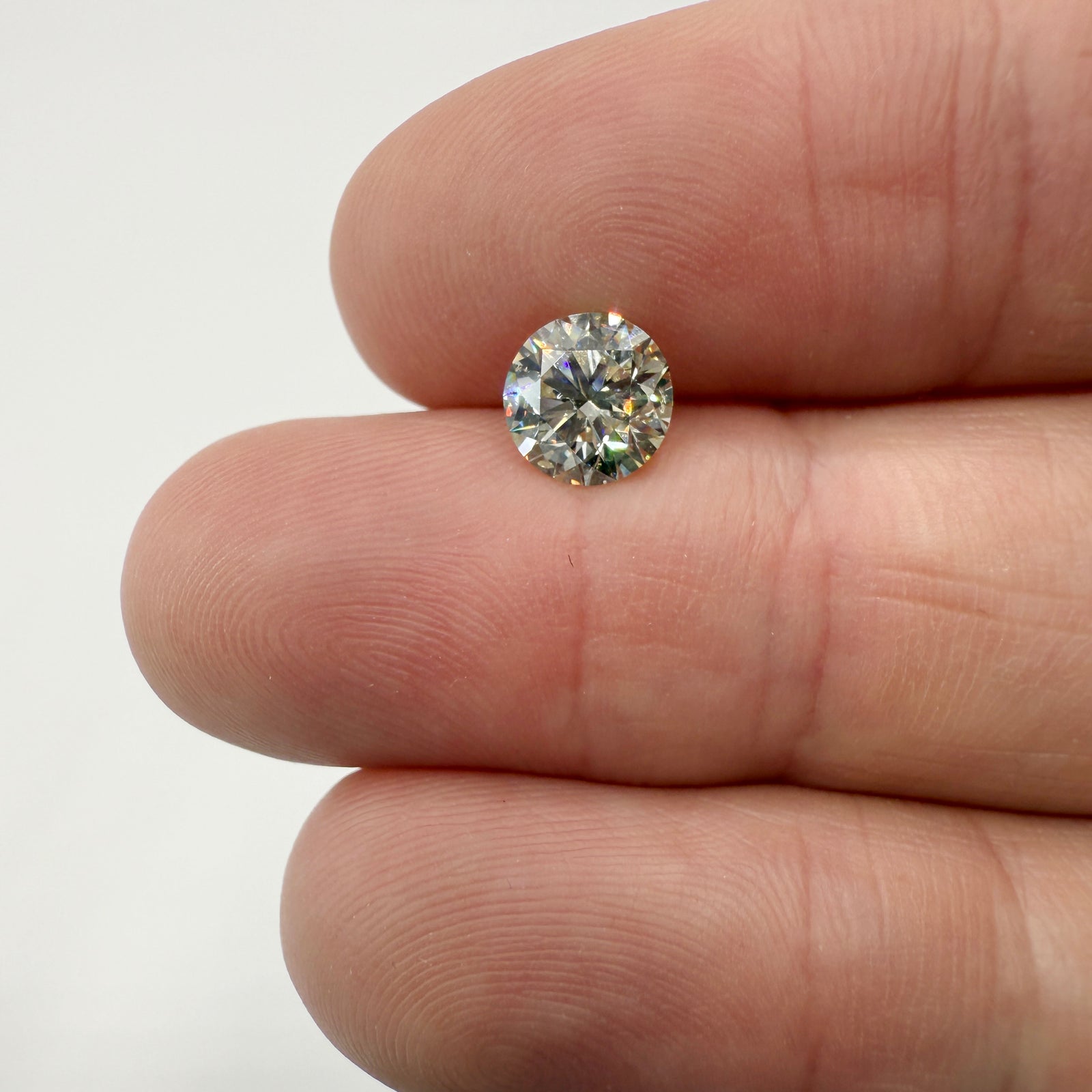 1.50ct | M/SI2 Round Shape Brilliant Cut Diamond (GIA) - Modern Rustic Diamond