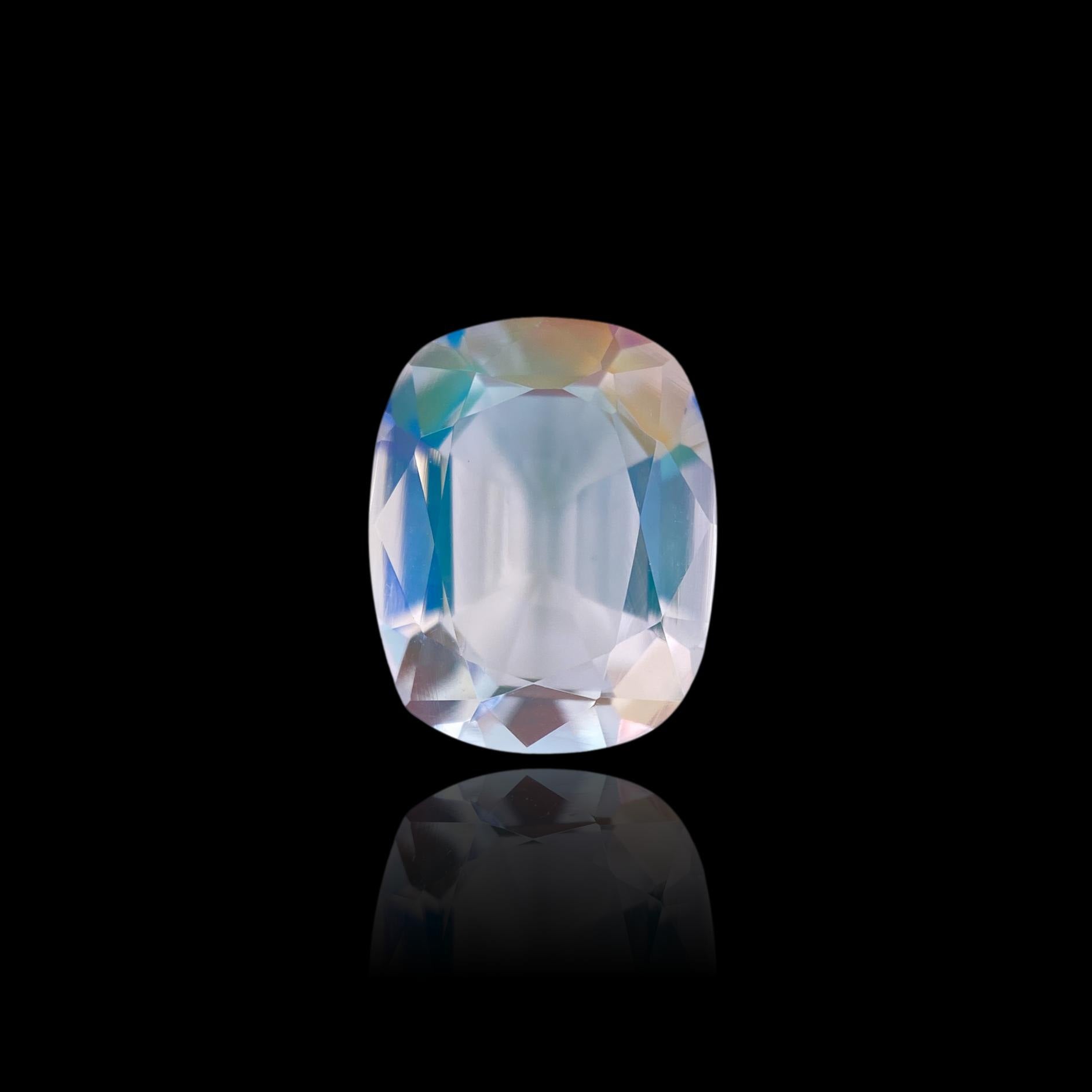 1.88ct |  Cushion Shape  Moonstone - Modern Rustic Diamond