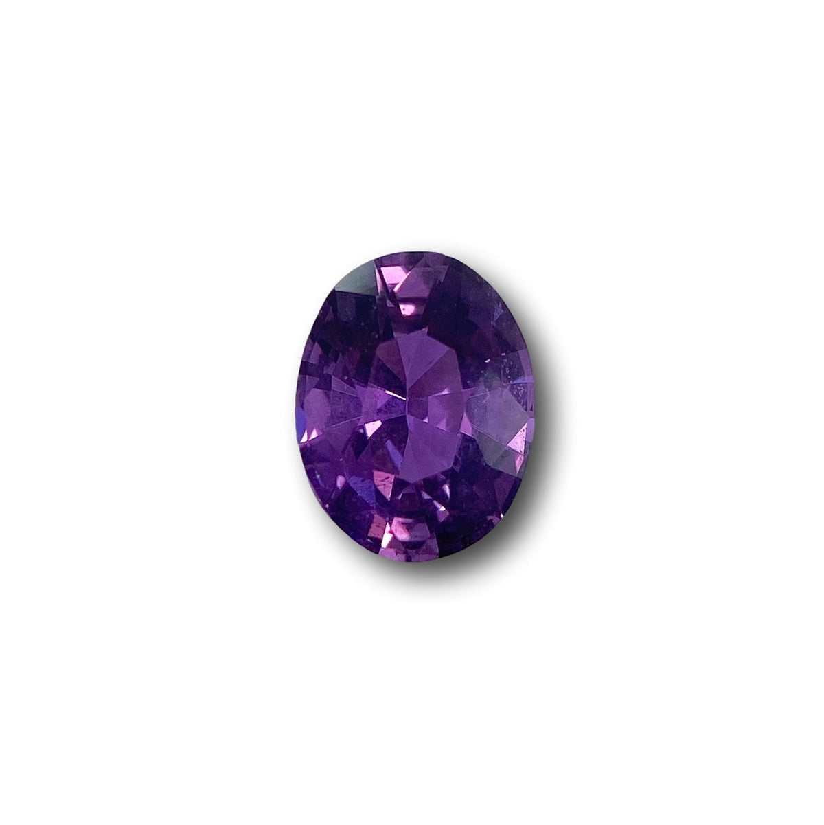 1.58ct | Brilliant Cut Oval Shape Violet Sapphire-Modern Rustic Diamond