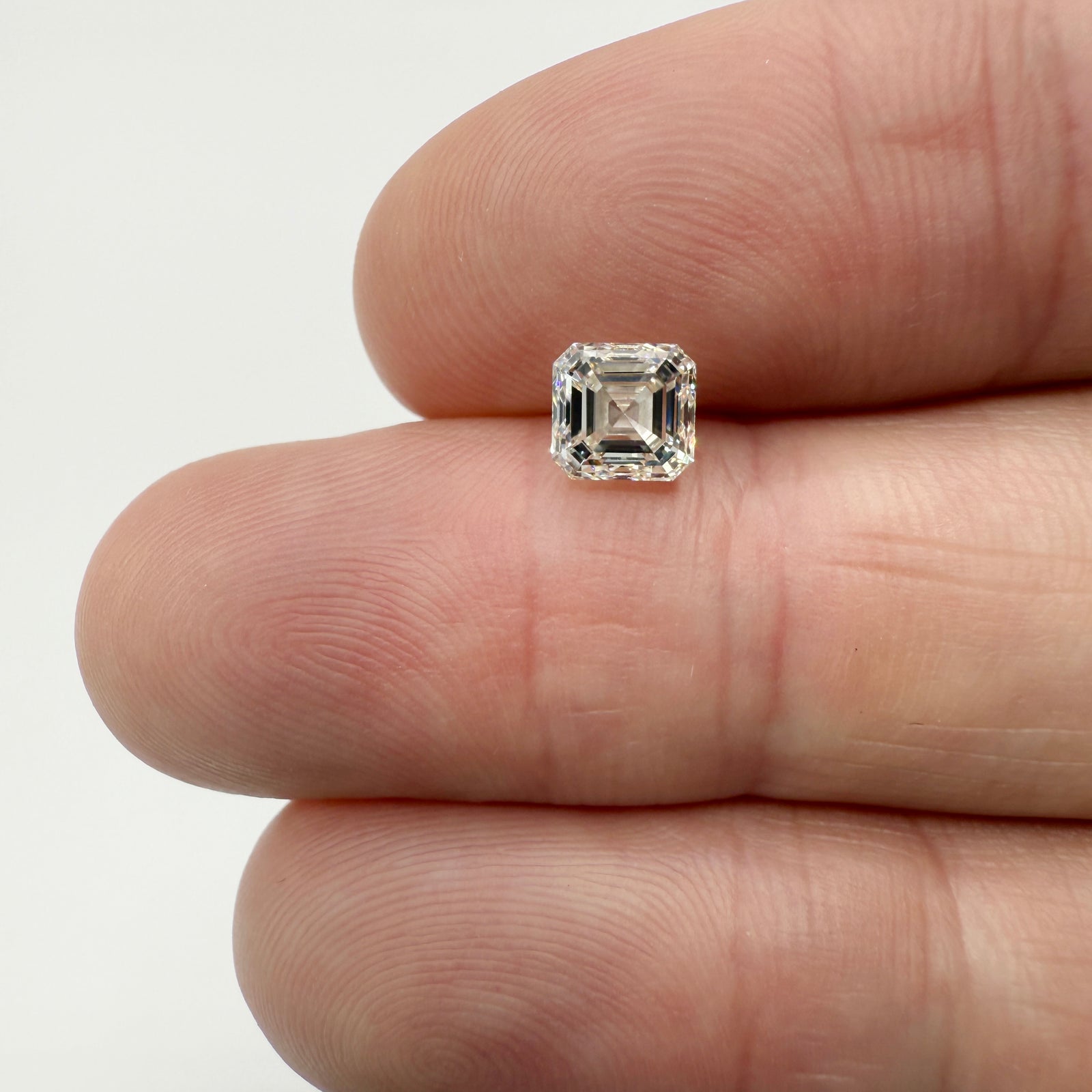 1.20ct | K/VS1 Asscher Shape Step Cut Diamond (GIA) - Modern Rustic Diamond
