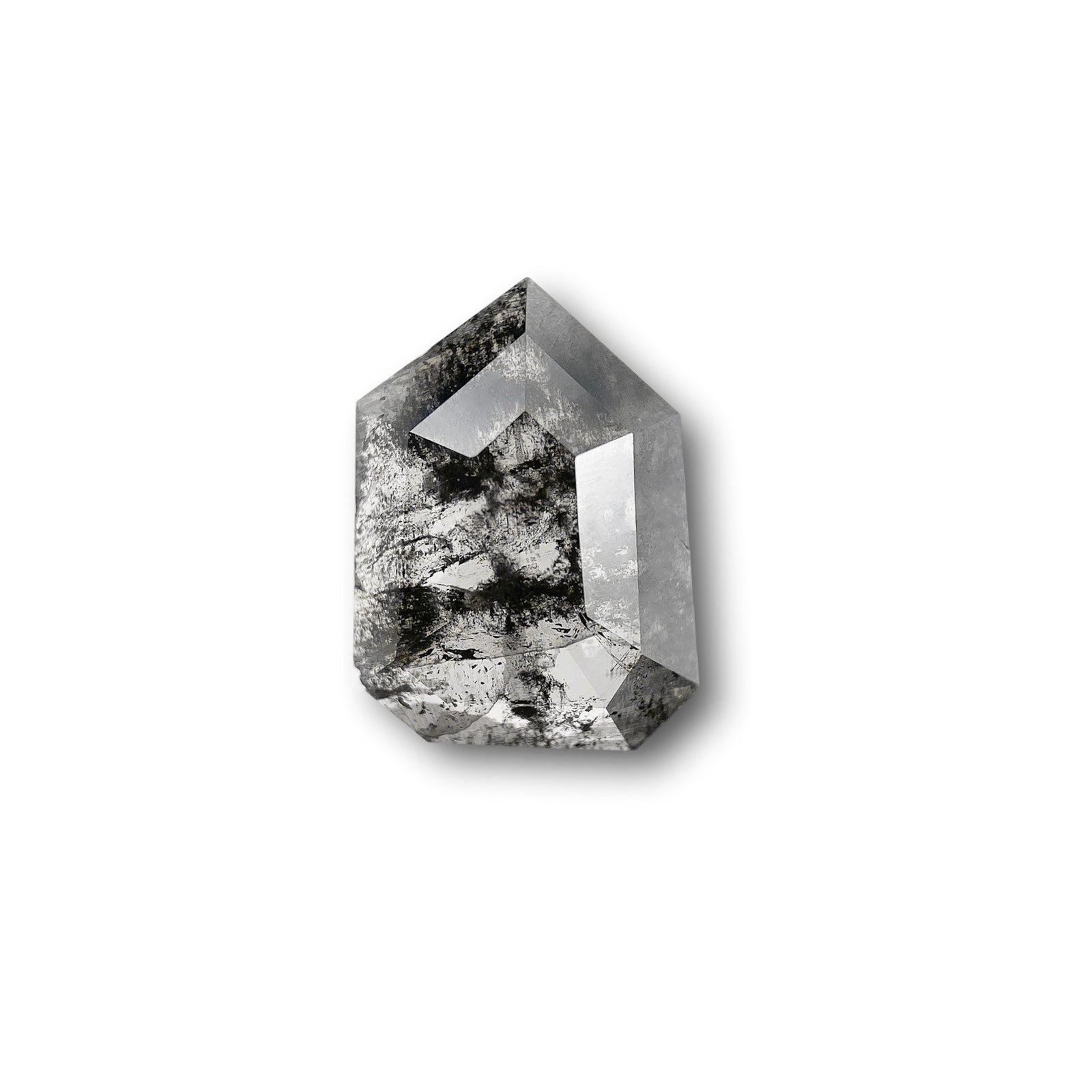 1.06ct | Rustic  Shield Shape Rose Cut Diamond - Modern Rustic Diamond
