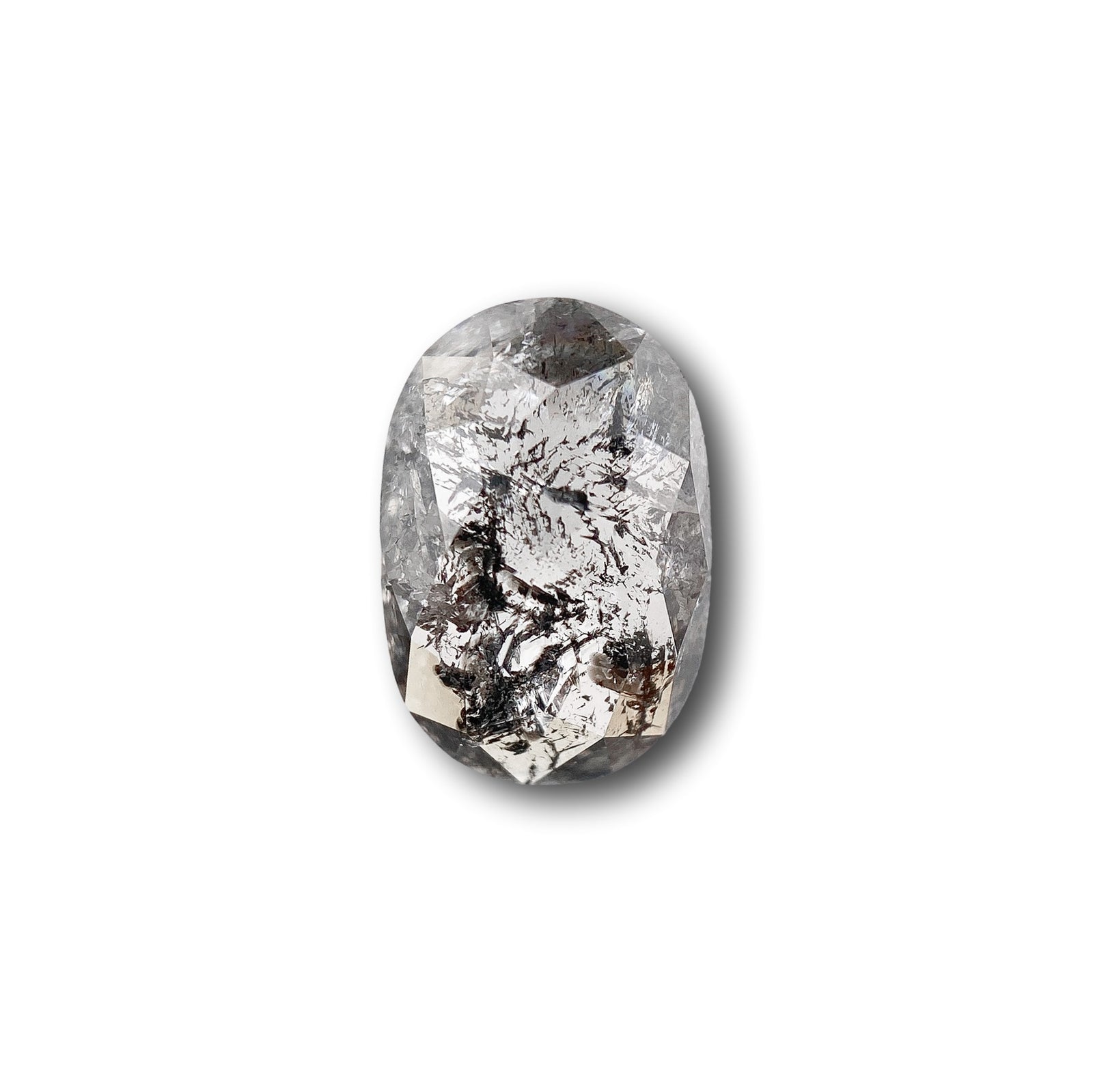 1.21ct | Rustic Oval Shape Rose Cut Diamond - Modern Rustic Diamond