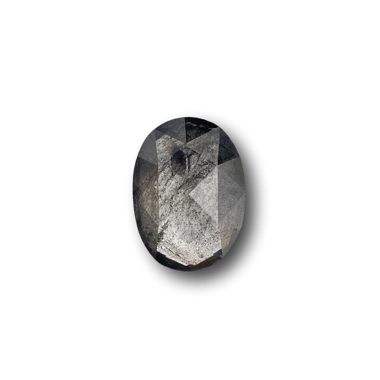 1.15ct | Rustic  Oval Shape Rose Cut Diamond - Modern Rustic Diamond