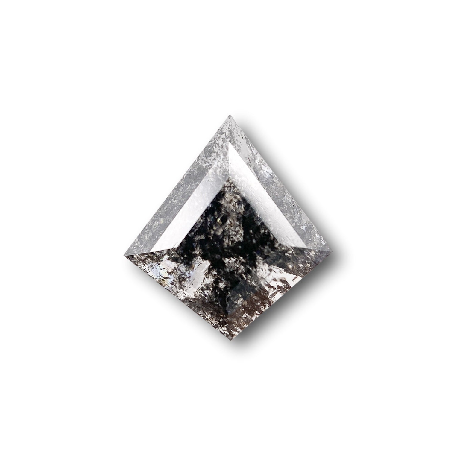 0.94ct | Rustic  Kite Shape Rose Cut Diamond - Modern Rustic Diamond