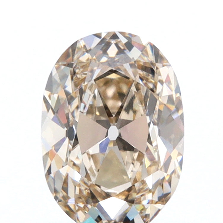 1.02ct | N/VS1 Oval Shape Old Mine Cut Diamond (GIA) - Modern Rustic Diamond