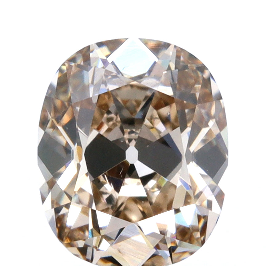 1.01ct | W-X/VS2 Cushion Shape Old Mine Cut Diamond (GIA) - Modern Rustic Diamond