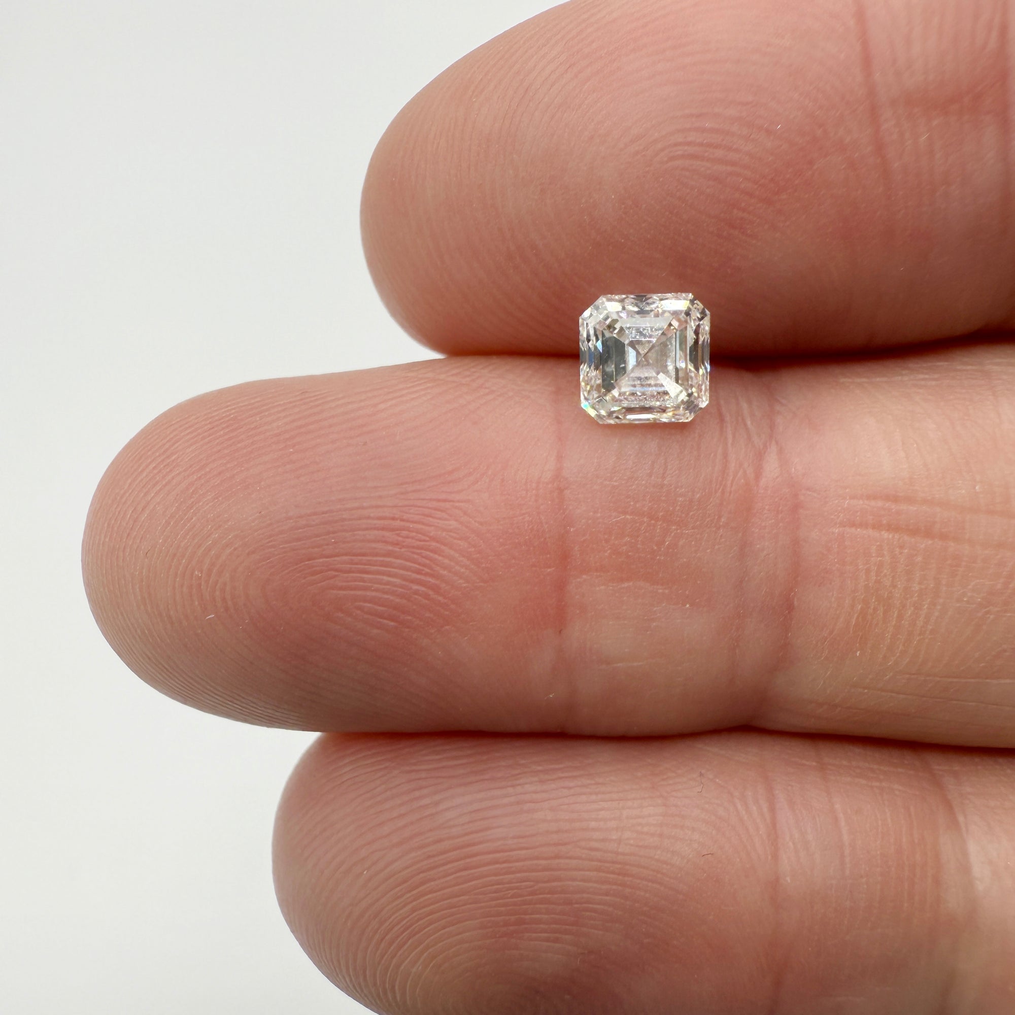 1.01ct | I/VS2 Asscher Shape Step Cut Diamond (GIA) - Modern Rustic Diamond