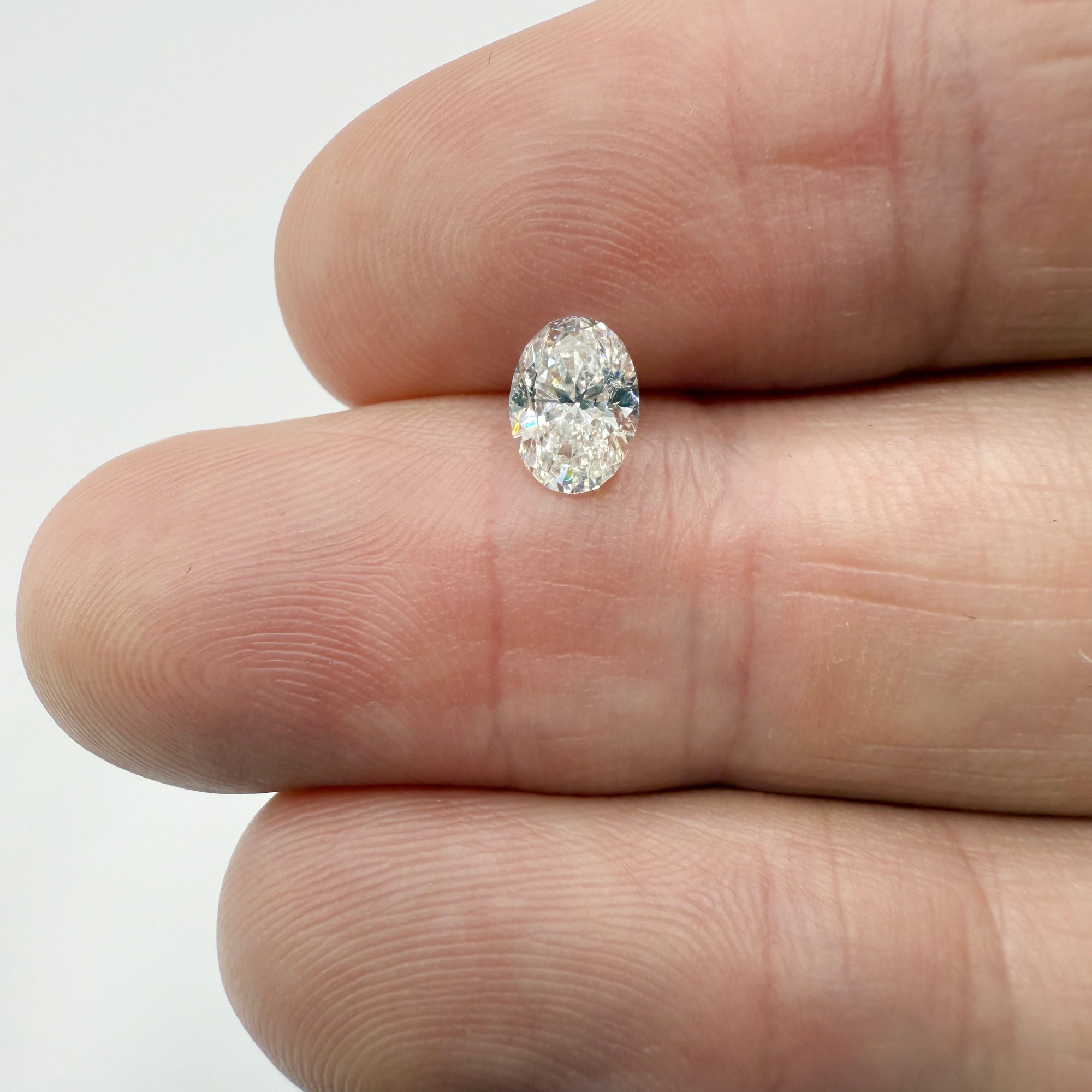 1.03ct | J/VVS1 Oval Shape Brilliant Cut Diamond (GIA) - Modern Rustic Diamond