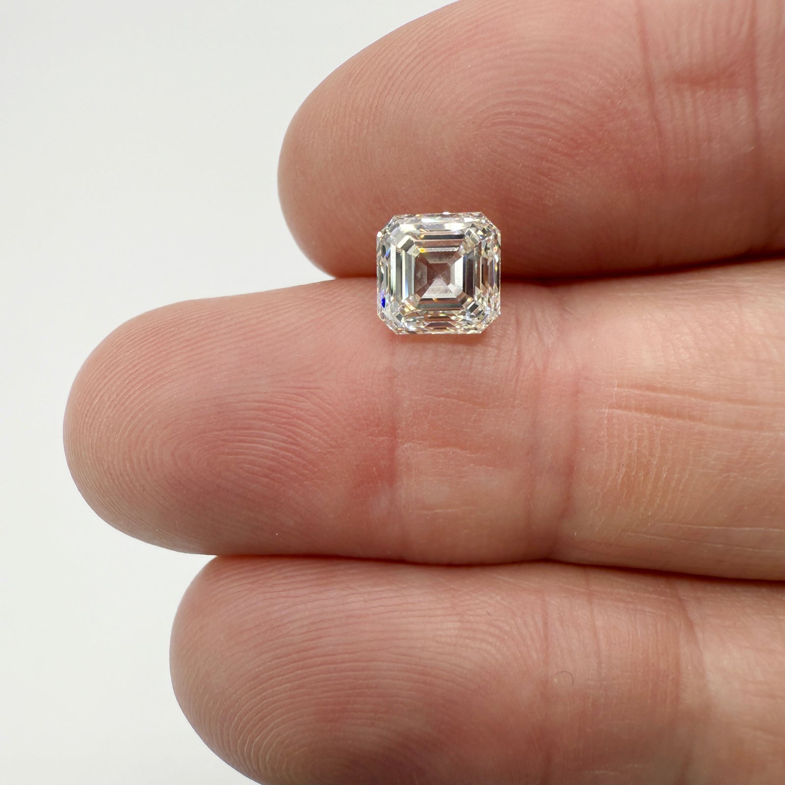 2.01ct | K/VS2 Asscher Shape Step Cut Diamond (GIA) - Modern Rustic Diamond