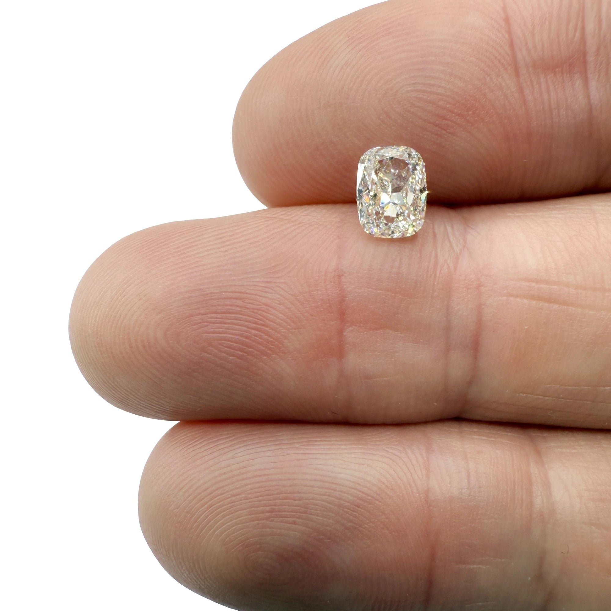 1.10ct | J/VS2 Cushion Shape Brilliant Cut Diamond (GIA) - Modern Rustic Diamond