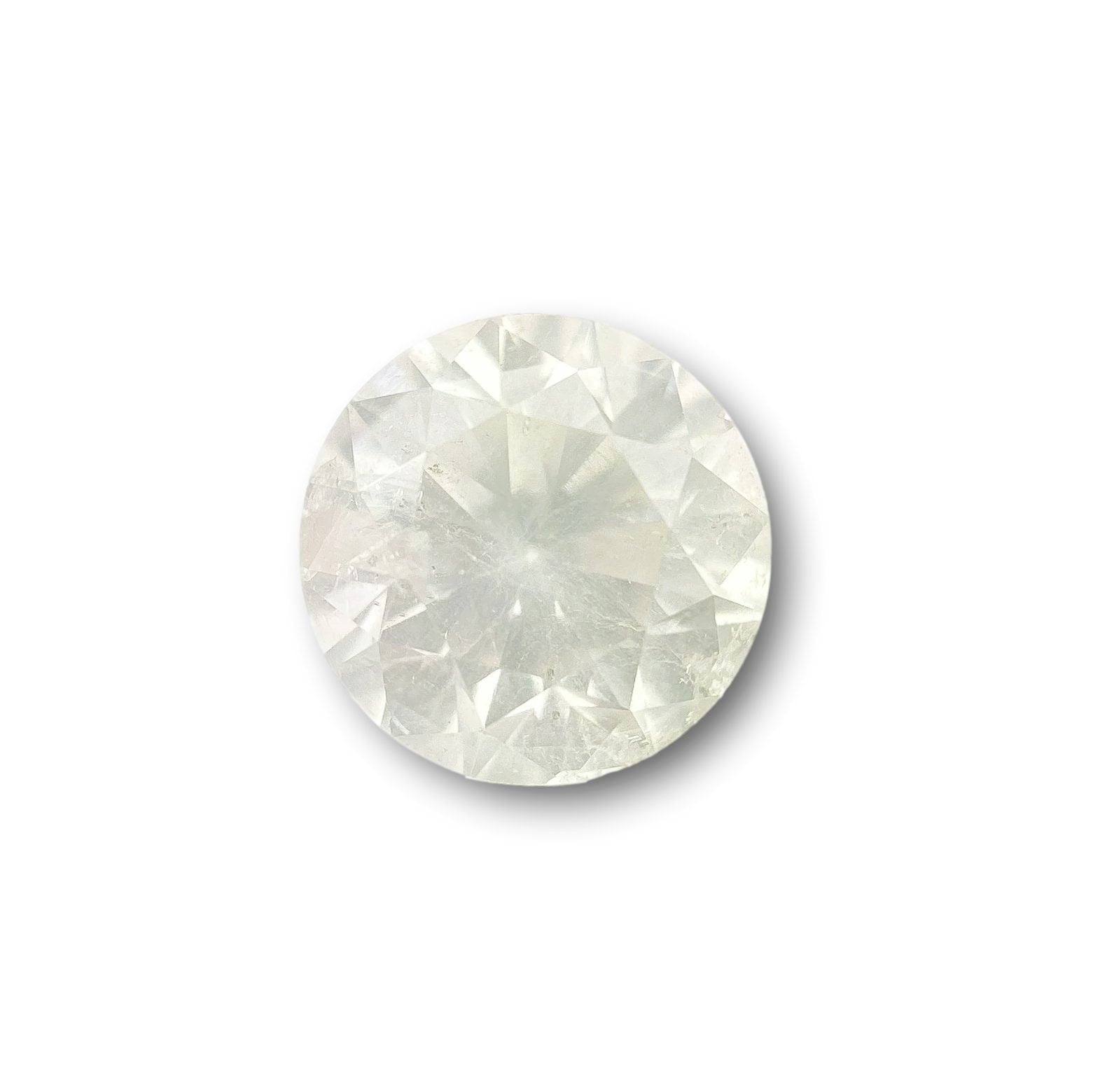 1.11ct | Salt & Pepper Round Shape Brilliant Cut Diamond - Modern Rustic Diamond