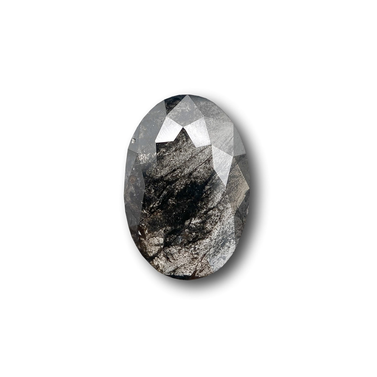 2.20ct | Rustic  Oval Shape Rose Cut Diamond - Modern Rustic Diamond