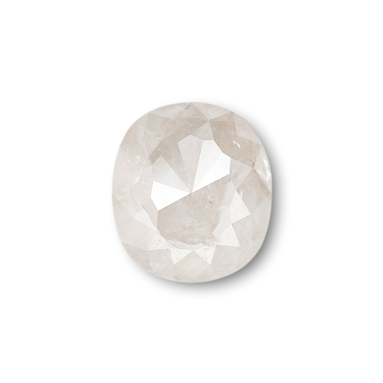 1.33ct | Rustic  Cushion Shape Rose Cut Diamond - Modern Rustic Diamond