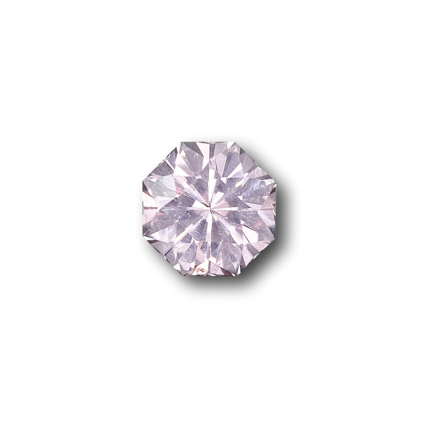 1.61ct | Step Cut Octagon Shape Pink Sapphire-Modern Rustic Diamond