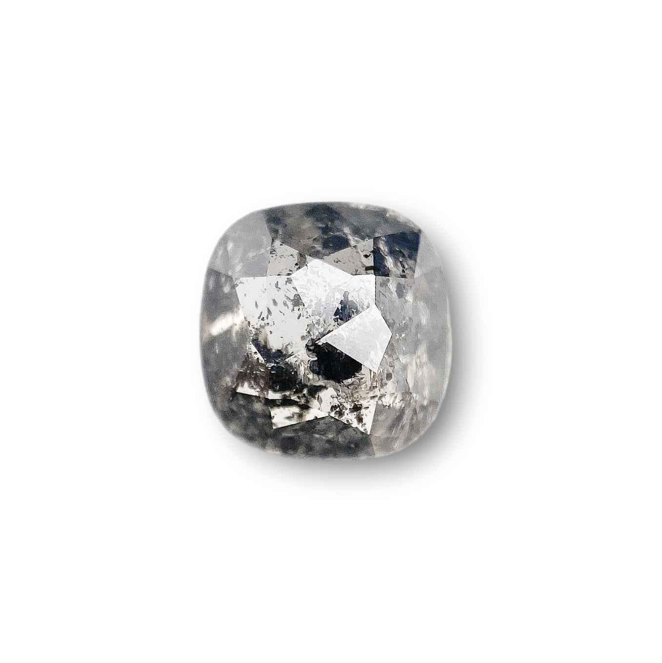 1.09ct | Rustic Cushion Shape Rose Cut Diamond - Modern Rustic Diamond