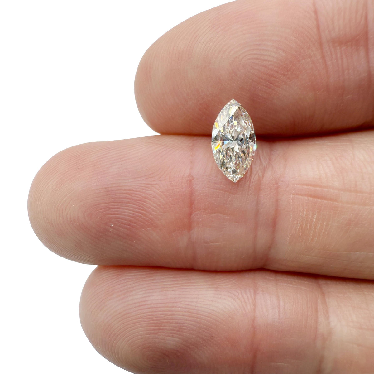 1.04ct | J/VS1 Marquise Shape Brilliant Cut Diamond (GIA) - Modern Rustic Diamond