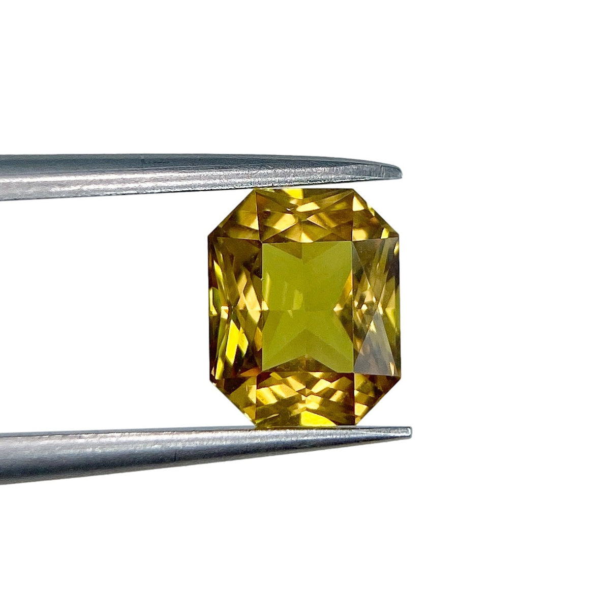 1.62ct | Radiant Cut Yellow Sapphire-Modern Rustic Diamond