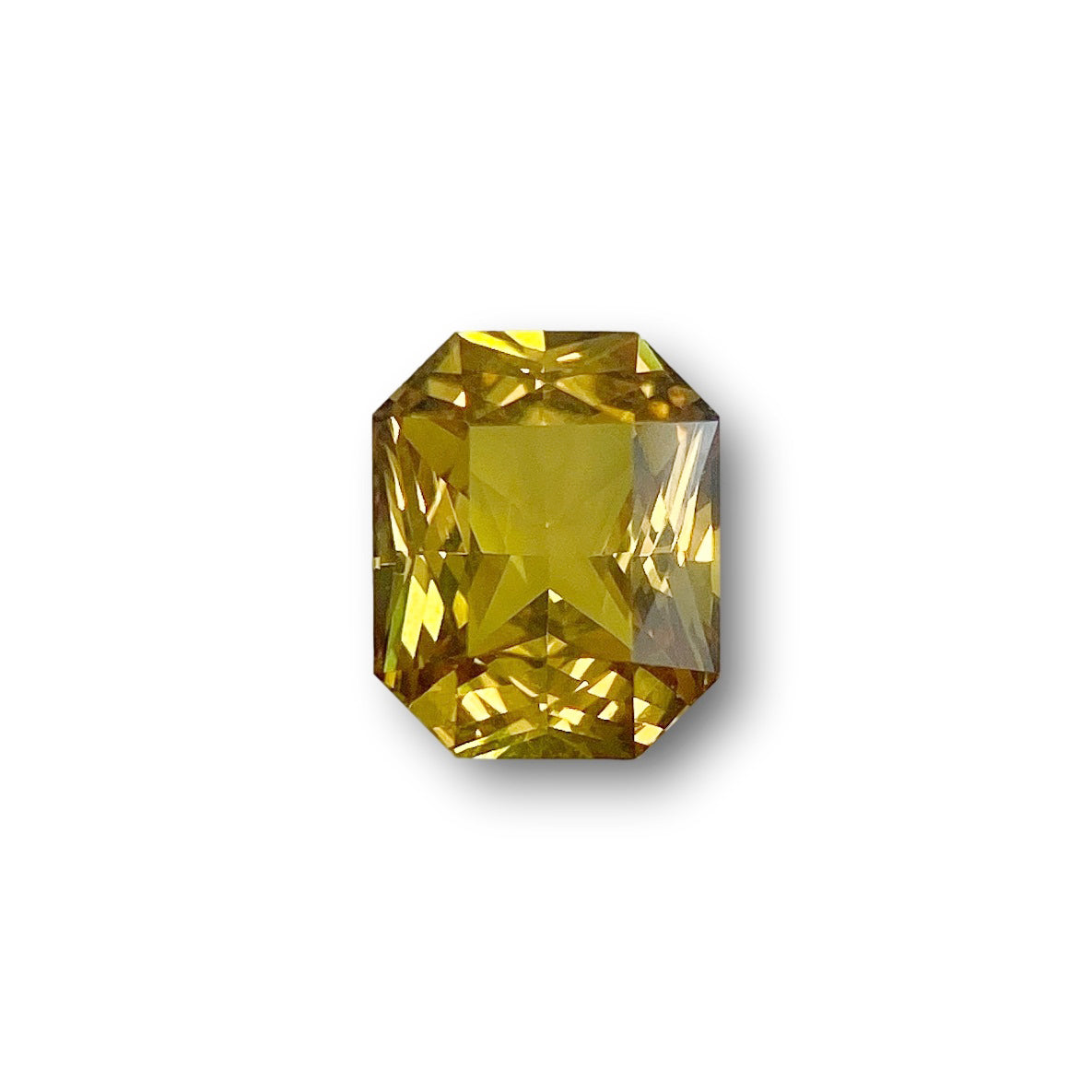 1.62ct | Radiant Cut Yellow Sapphire-Modern Rustic Diamond