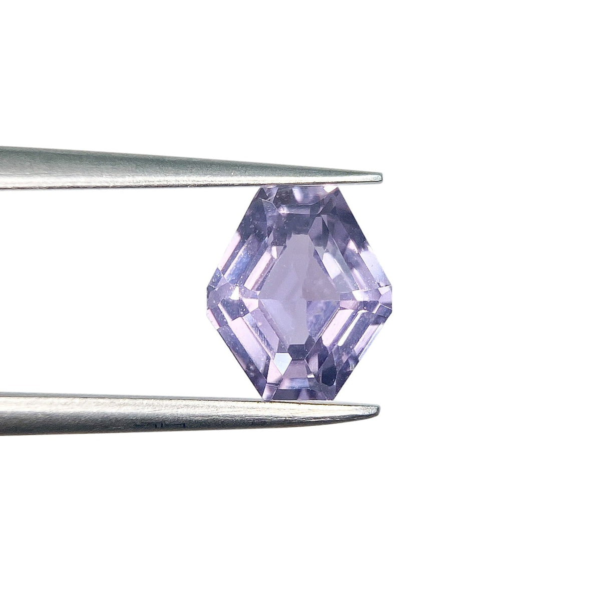 1.69ct | Step Cut Hexagon Shape Violet Sapphire-Modern Rustic Diamond