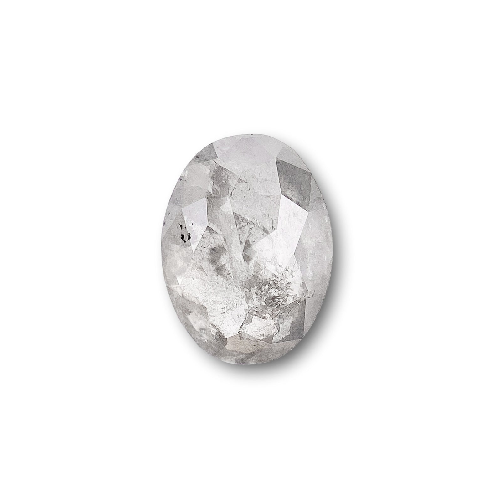 0.88ct | Rustic  Oval Shape Brilliant Cut Diamond - Modern Rustic Diamond