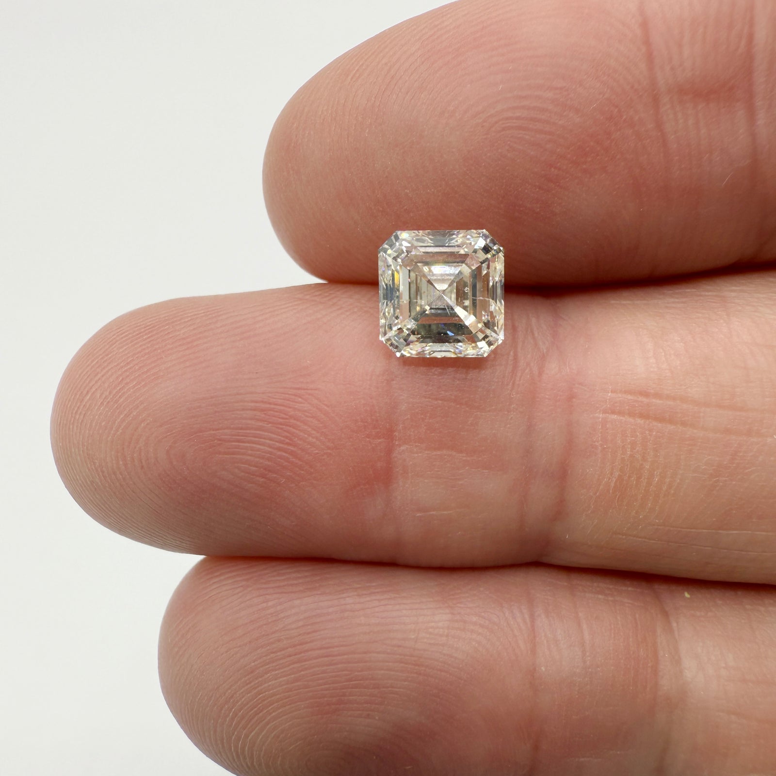 2.01ct | L/SI2 Asscher Shape Step Cut Diamond (GIA) - Modern Rustic Diamond